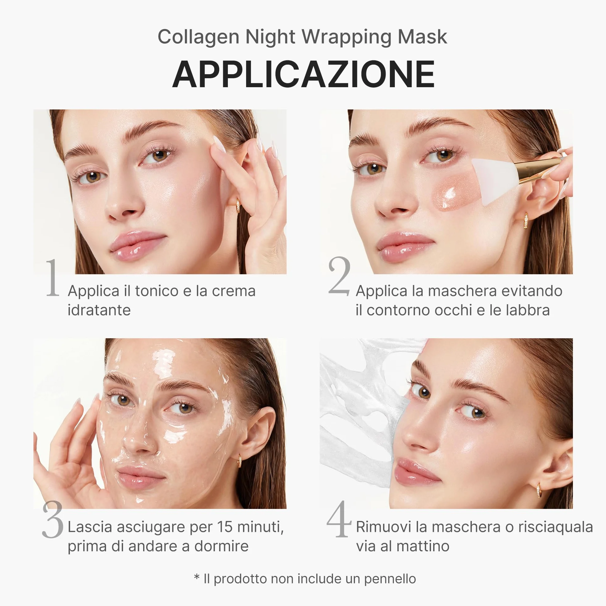 Medicube Collagen Night Wrapping Mask Maschera Collagene Viso Notturna 75 ml