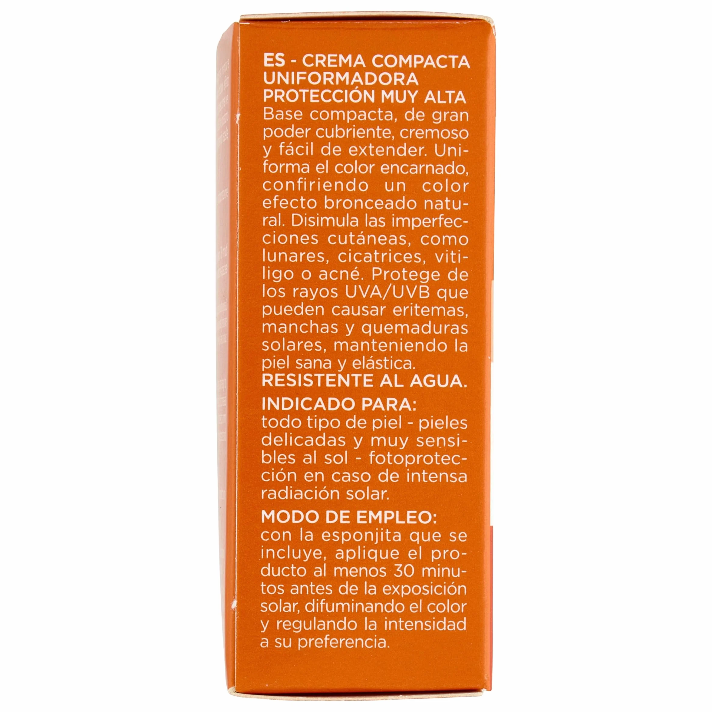 Rilastil Sun System Base Compatta SPF 50+ Corregge Imperfezioni Unifica Tono Resistente Acqua