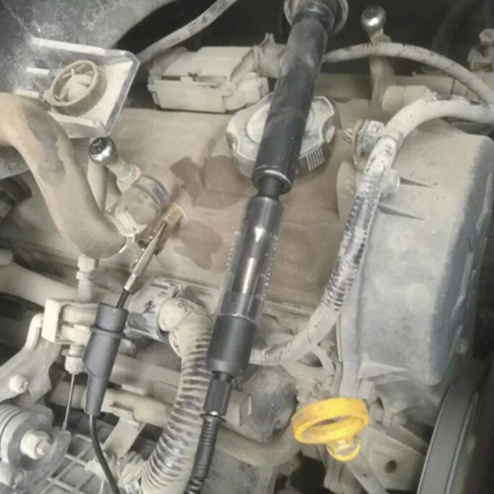 Tester di Accensione per Auto, Moto, Tosaerba - Strumento di Riparazione per Candele e Bobine (Nero)