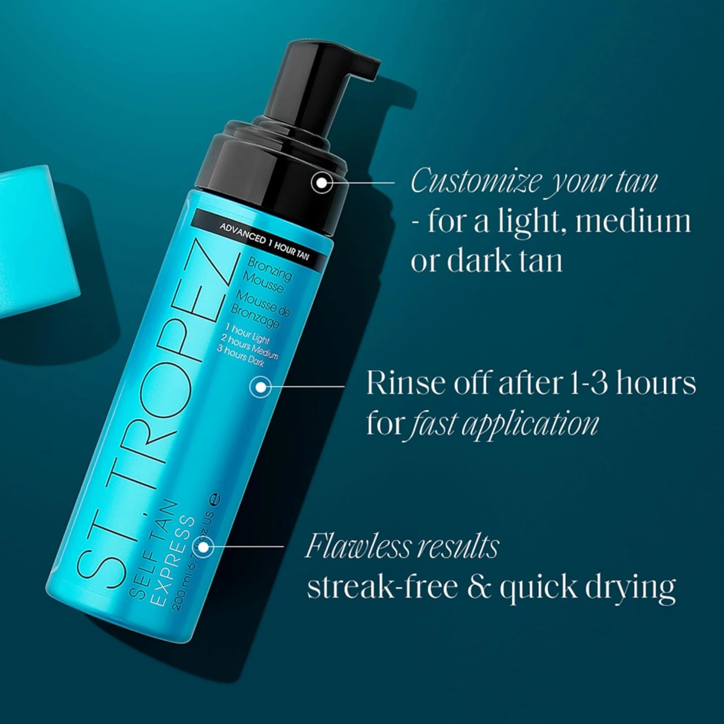 St.Tropez Mousse autoabbronzante Express 200 ml