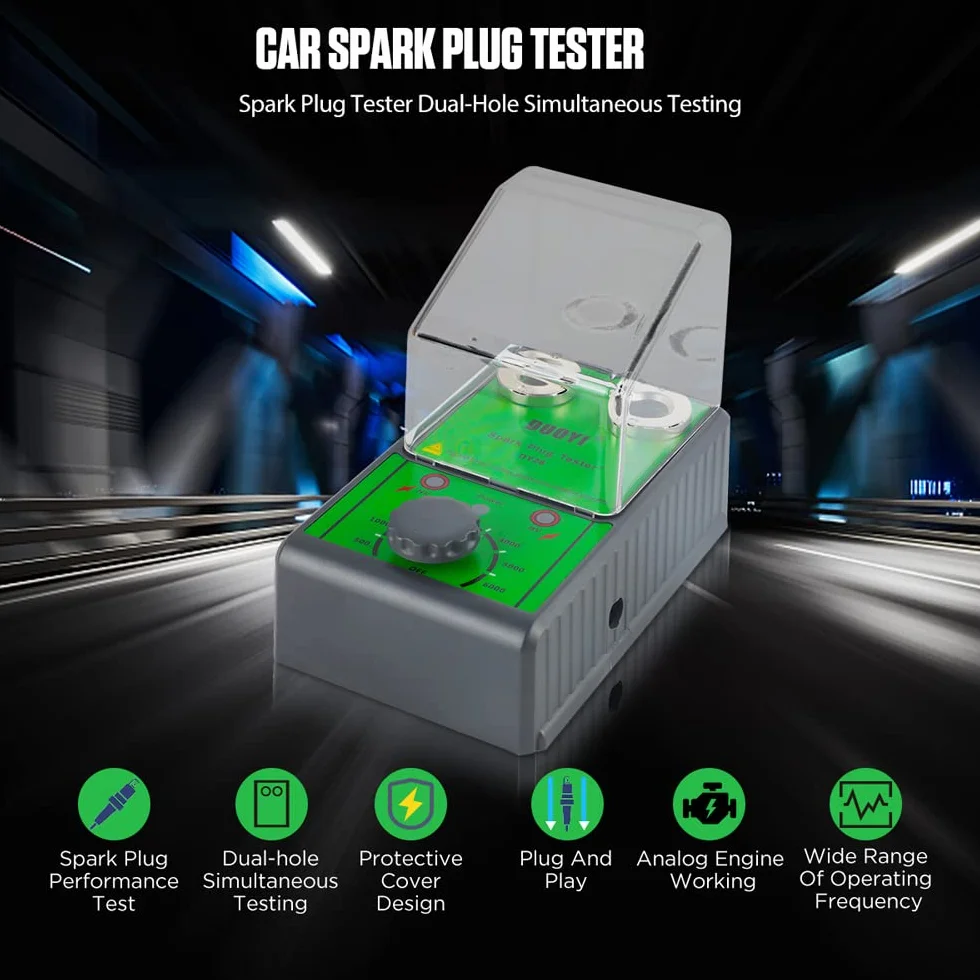 Tester candele accensione 500-6000rpm regolabile frequenza lavoro 220V
