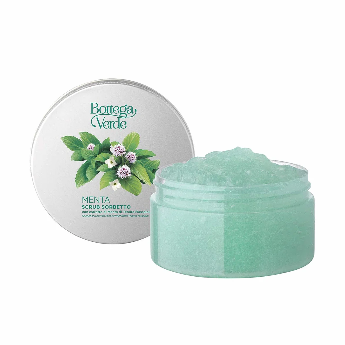 Bottega Verde - Scrub sorbetto con estratto di Menta di Tenuta Massaini (200 ml)