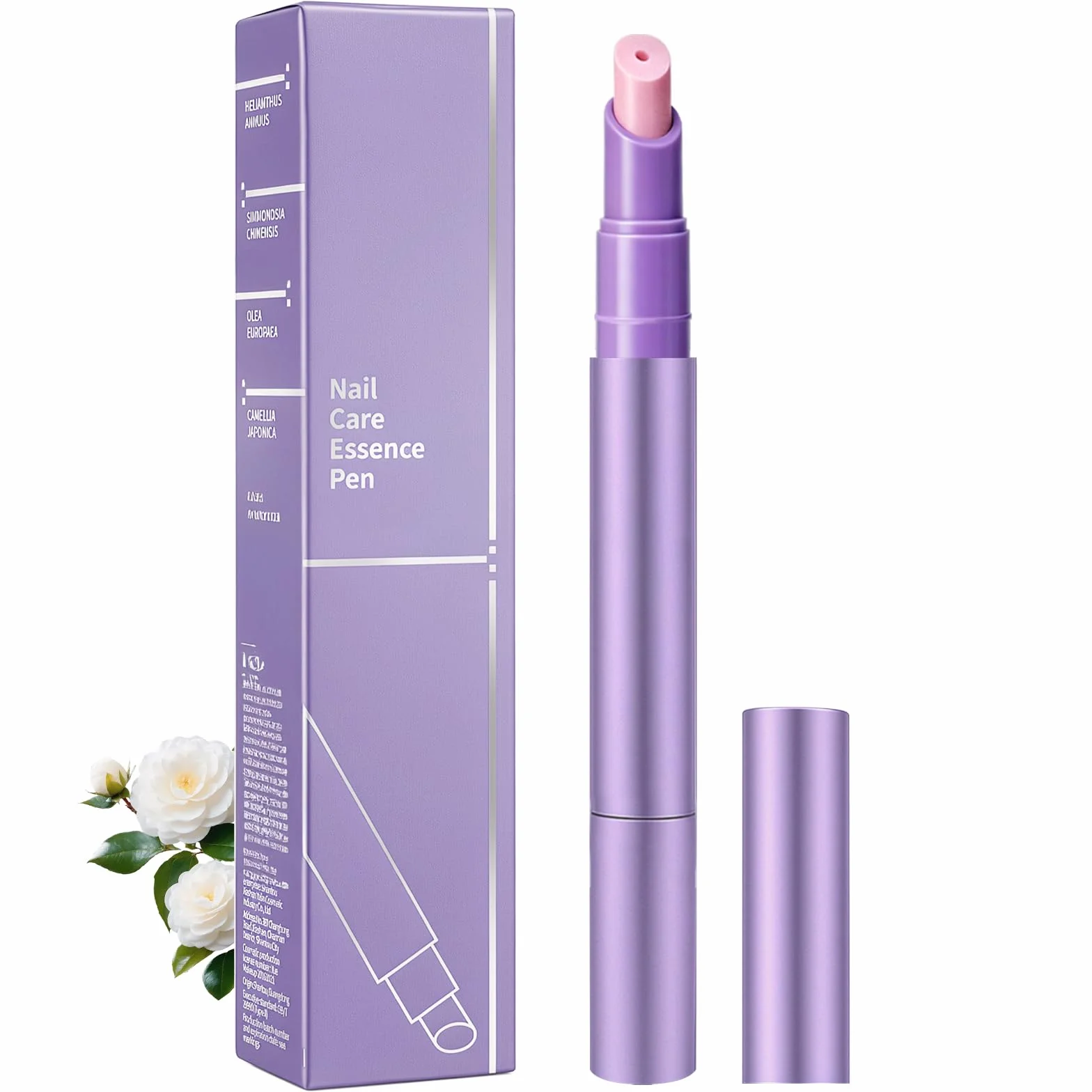 LOPHE Penna 3 In 1 per la Cura, 1PC Cuticle Scrub Pen con 45°Punta In Ceramica, con Olio di Semi di Camelia e Semi di Girasole – Idrata e Nutre in Profondità, Formula non Grassa