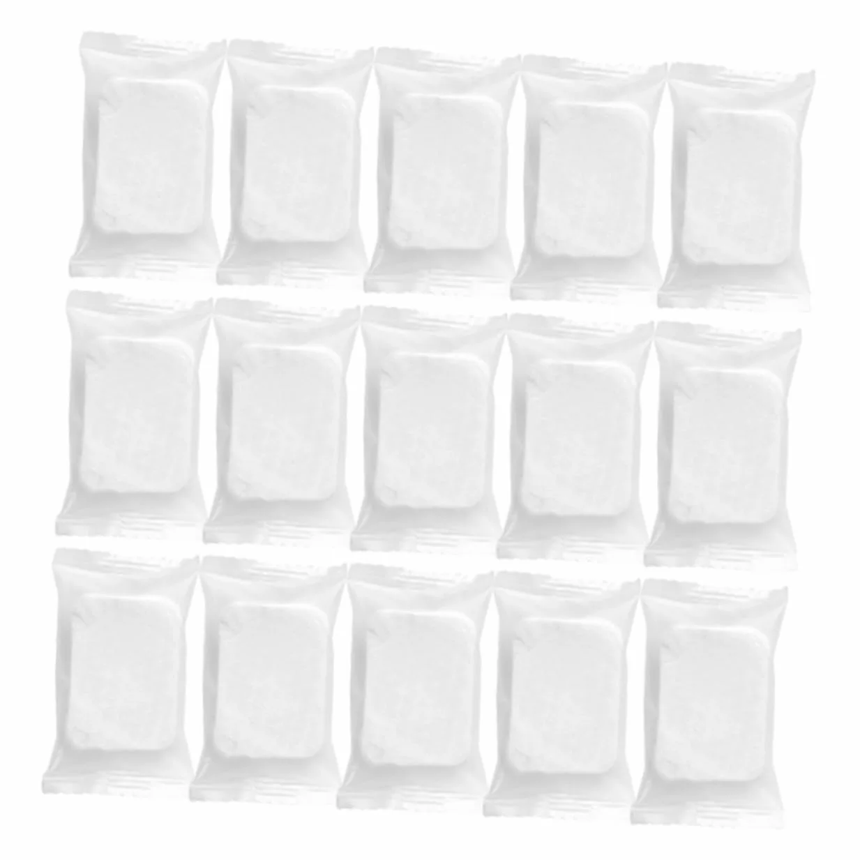 Dischetti Struccanti Compressi Esfoliazione Delicata Non Tessuto Bianco in'unica Confezione e Rimozione Olio 50 Pezzi per Pulizia Viso per Donne