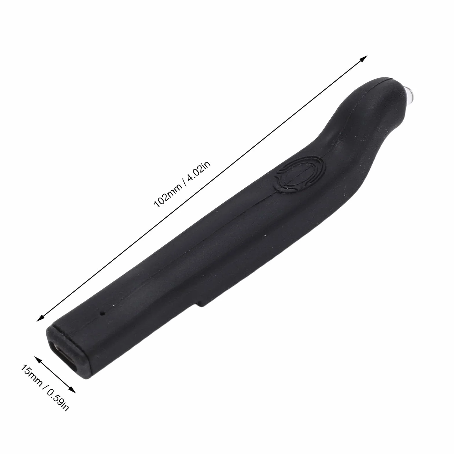 Fockety Lampada per extension ciglia Lash Light for Tweezer, lampada portatile senza fili a polimerizzazione rapida per extension ciglia, mini lampada portatile in silicone per