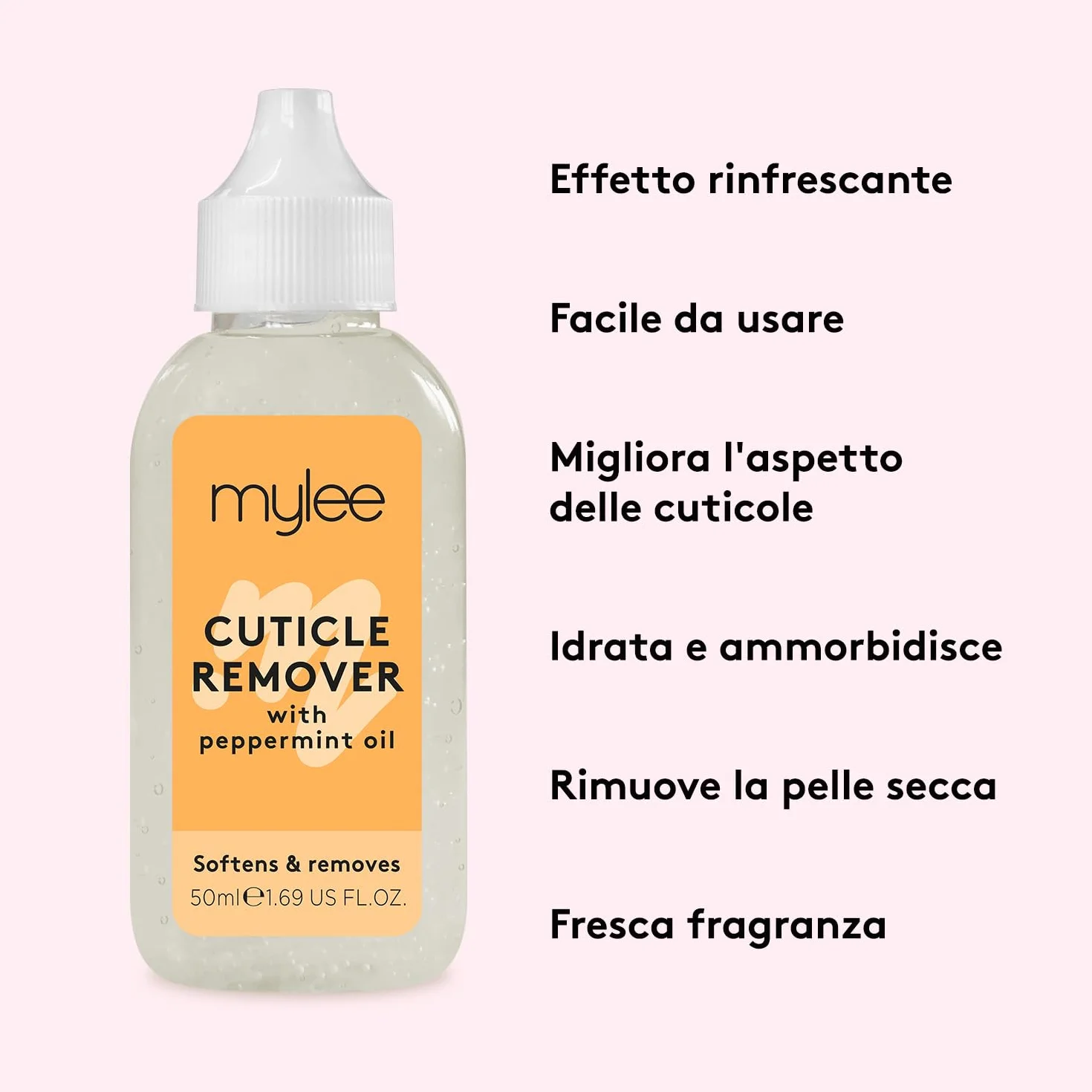 Mylee Cuticle Remover 50ml – Gel per la rimozione delle cuticole