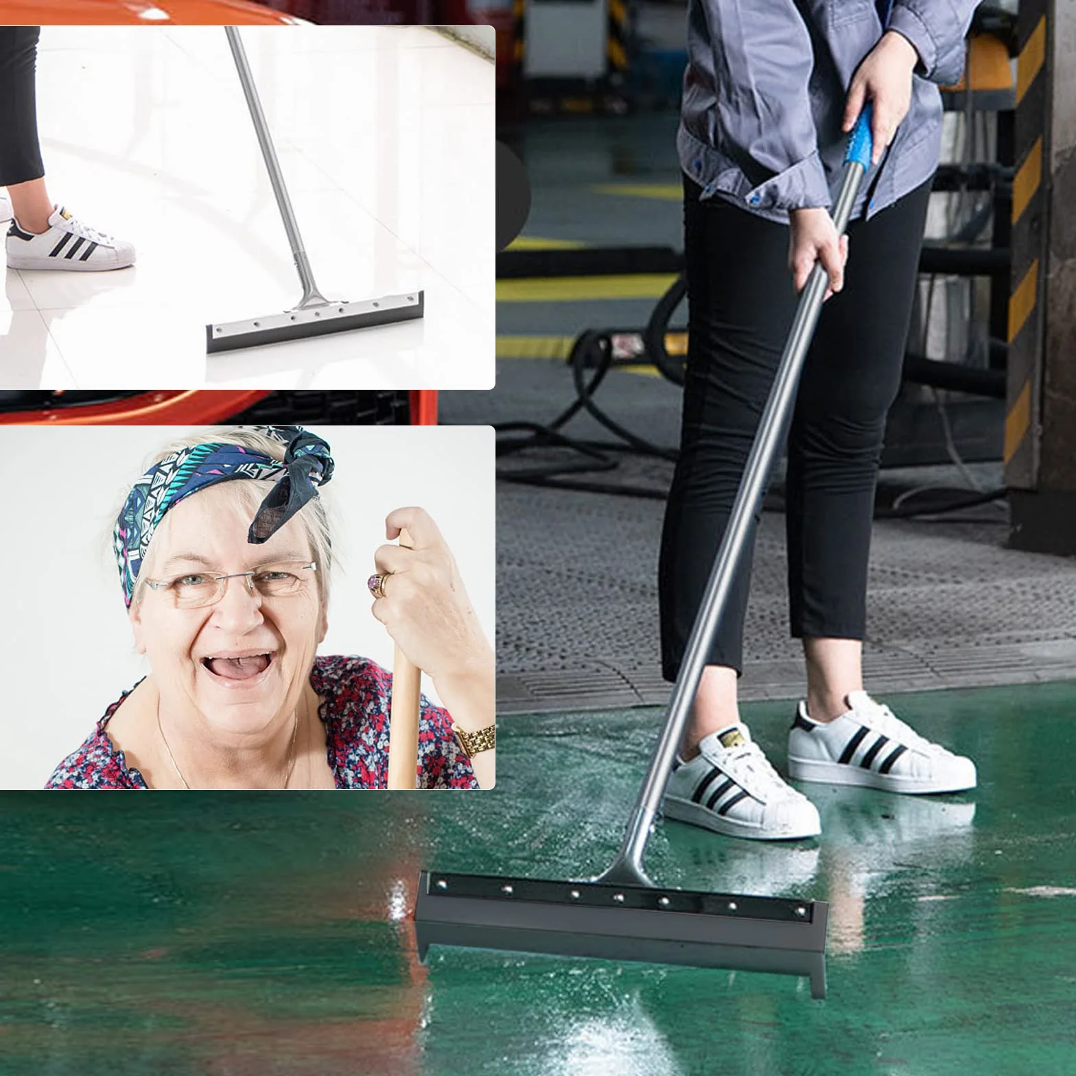 Gomma Seccatoio di Ricambio 105cm Silicone per Tergipavimento