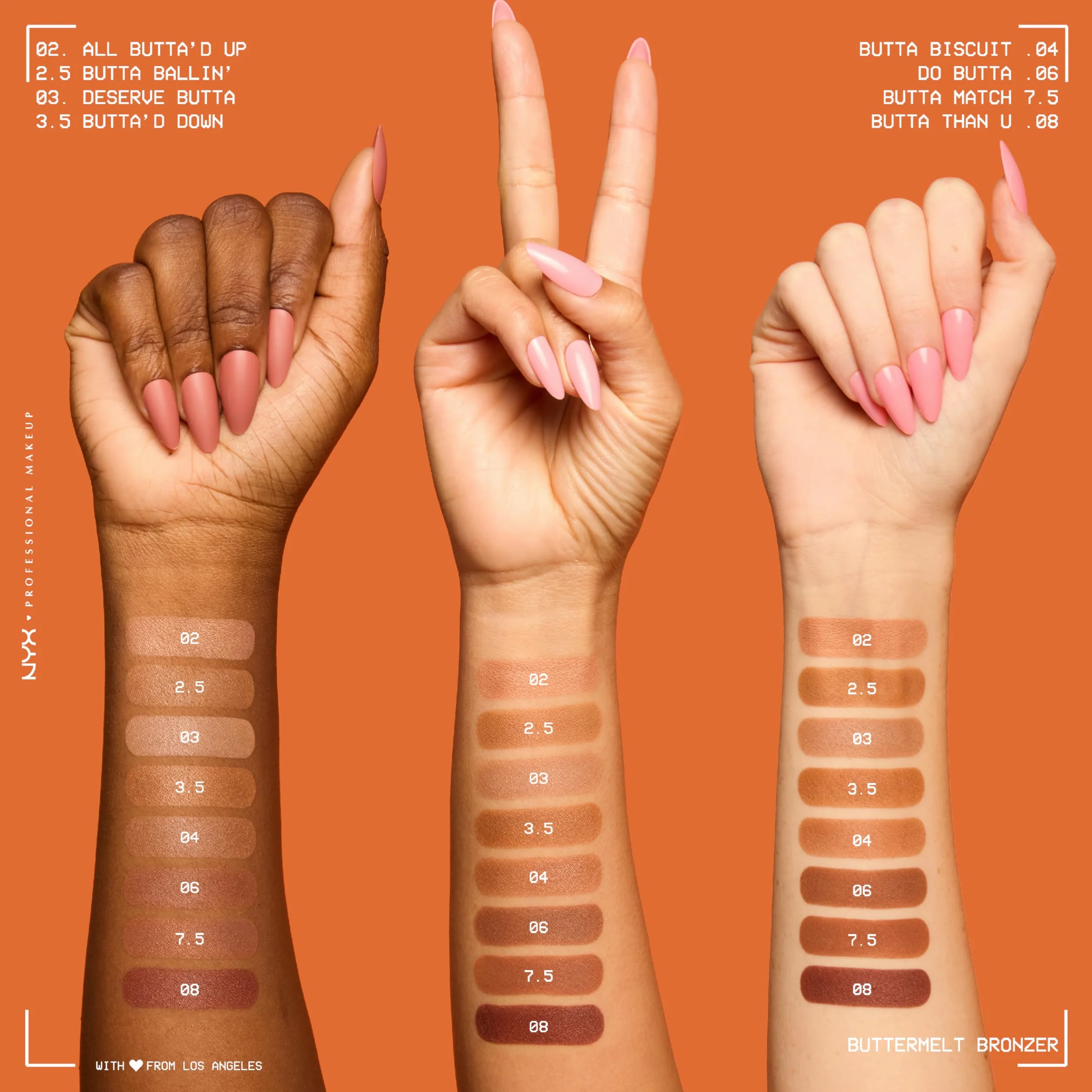 NYX Professional Makeup Bronzer, Per un Look Abbronzato e Luminoso, Tenuta fino a 12h, Resiste alle Sbavature, No Transfer, Buttermelt, Tonalità: Butta Me Up, 5 g