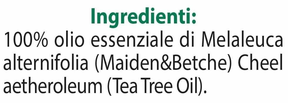 ESI Tea Tree Remedy Oil Integratore Alimentare 25 ml