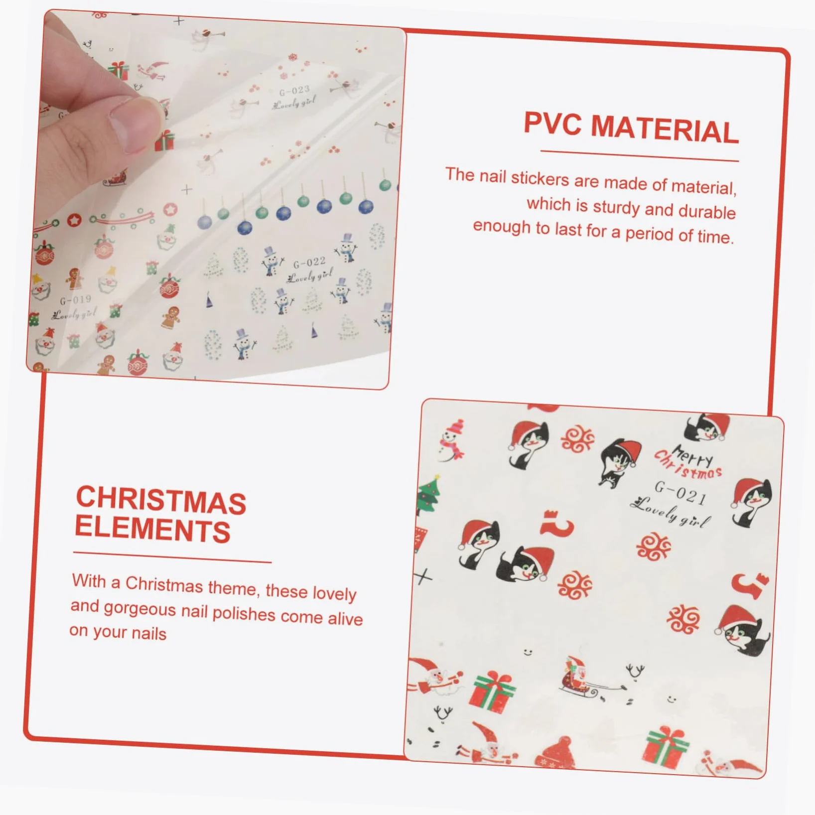 FRCOLOR 144 Fogli Adesivi Natalizi Decalcomanie Del Tatuaggio Di Natale Decorazione Delle Decalcomanie Per Di Capodanno Per Per Regali Di Natale Pvc