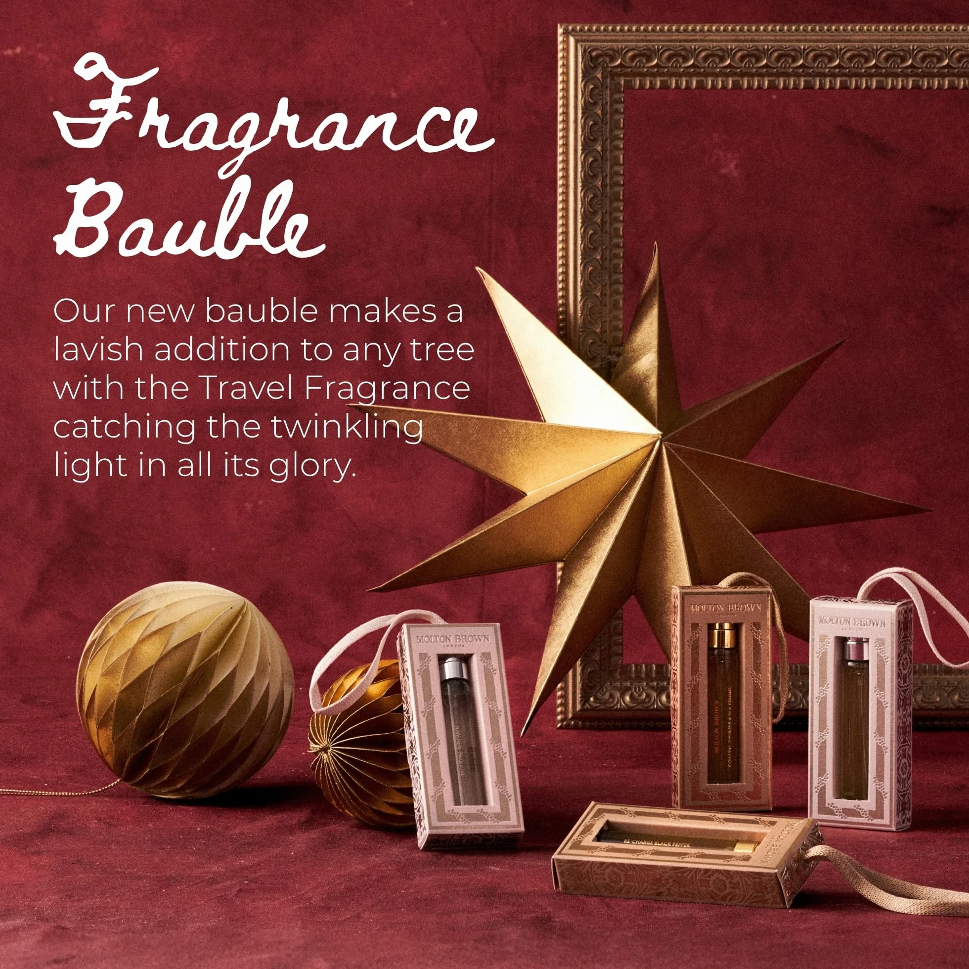 Molton Brown Coastal Cypress & Sea Fennel Fragrance Bauble
