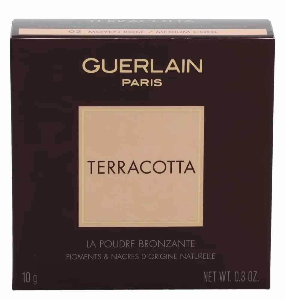 Guerlain Terracotta Polvos Bronceadores Originales 02 Natural Blonde, Nero