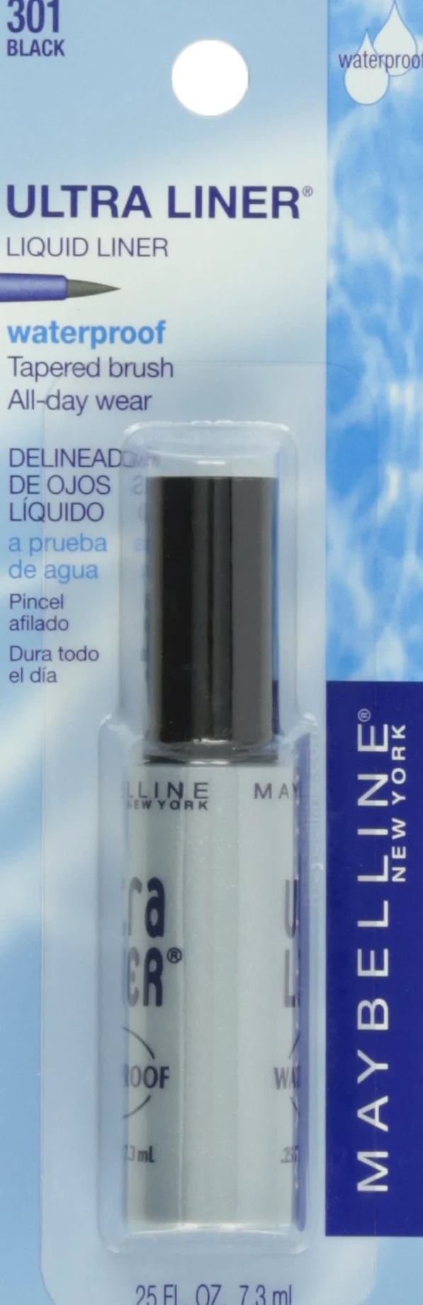 Maybelline Ultra Liner Waterproof Liquid Liner #301 Black