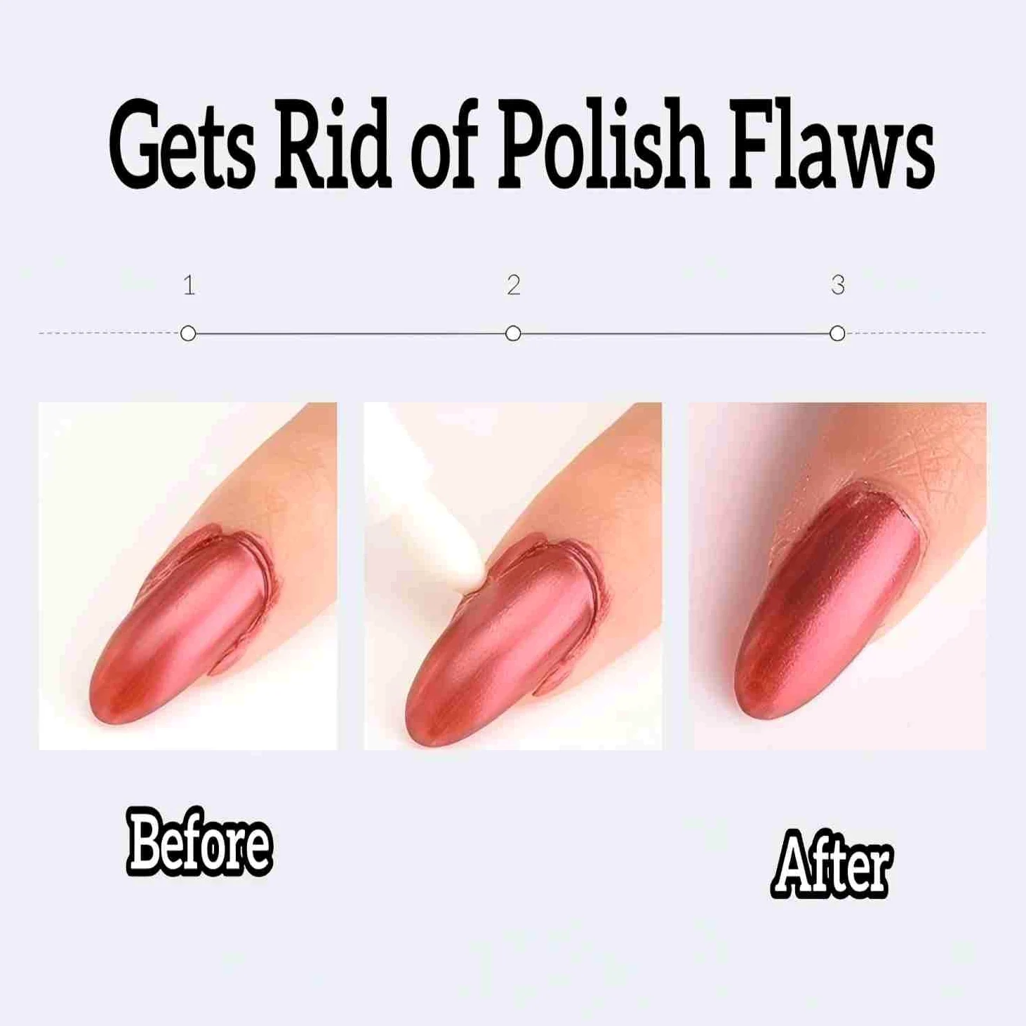 Penna per rimuovere lo smalto, correttore per smalto gel con punta in cotone, confezione da 3 pezzi per la pulizia dei bordi delle cuticole, per nail art fai da te