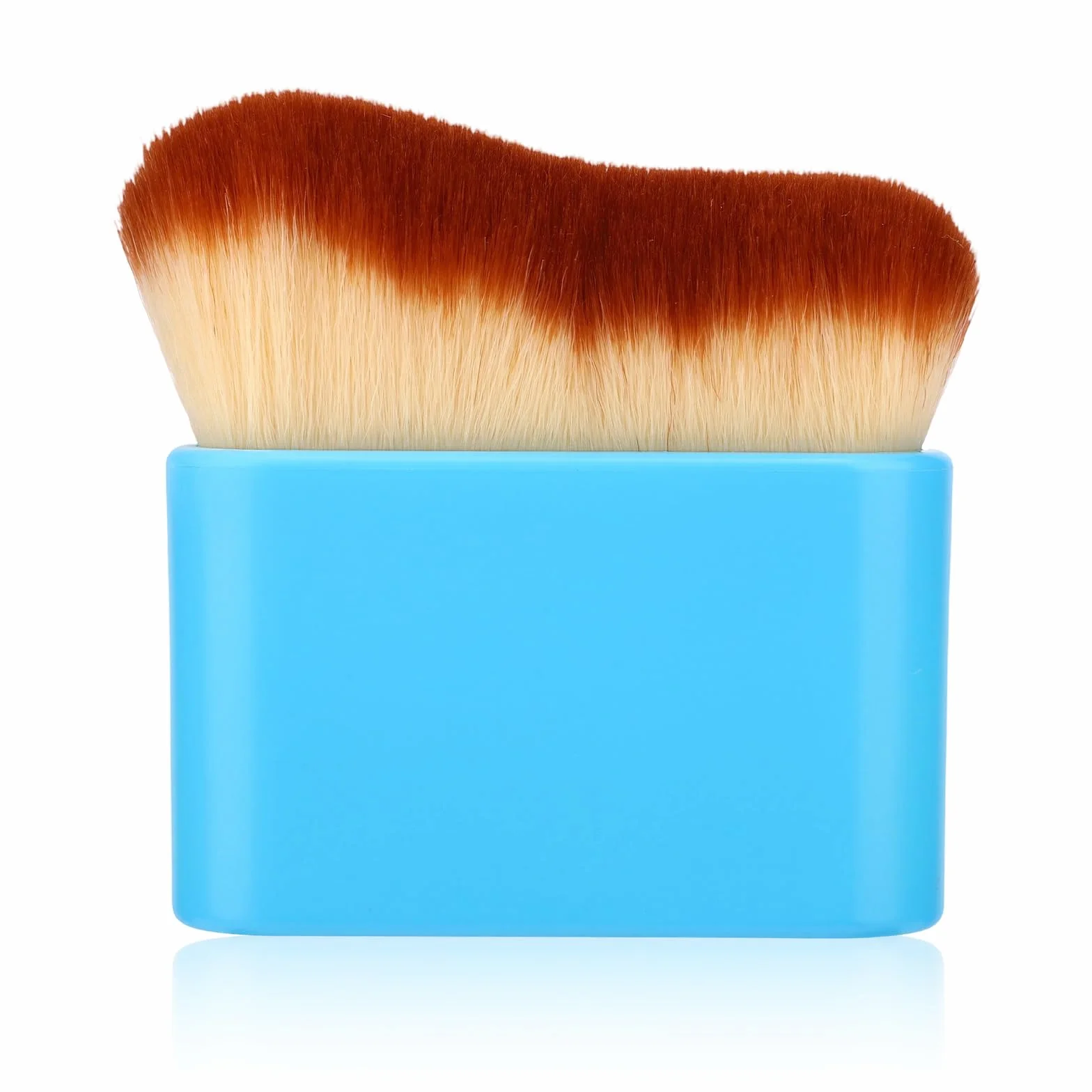 Pennello per Autoabbronzanti, Applicatore Autoabbronzante Fondotinta Pennello per Trucco Corpo Viso Schiena Gambe Blu