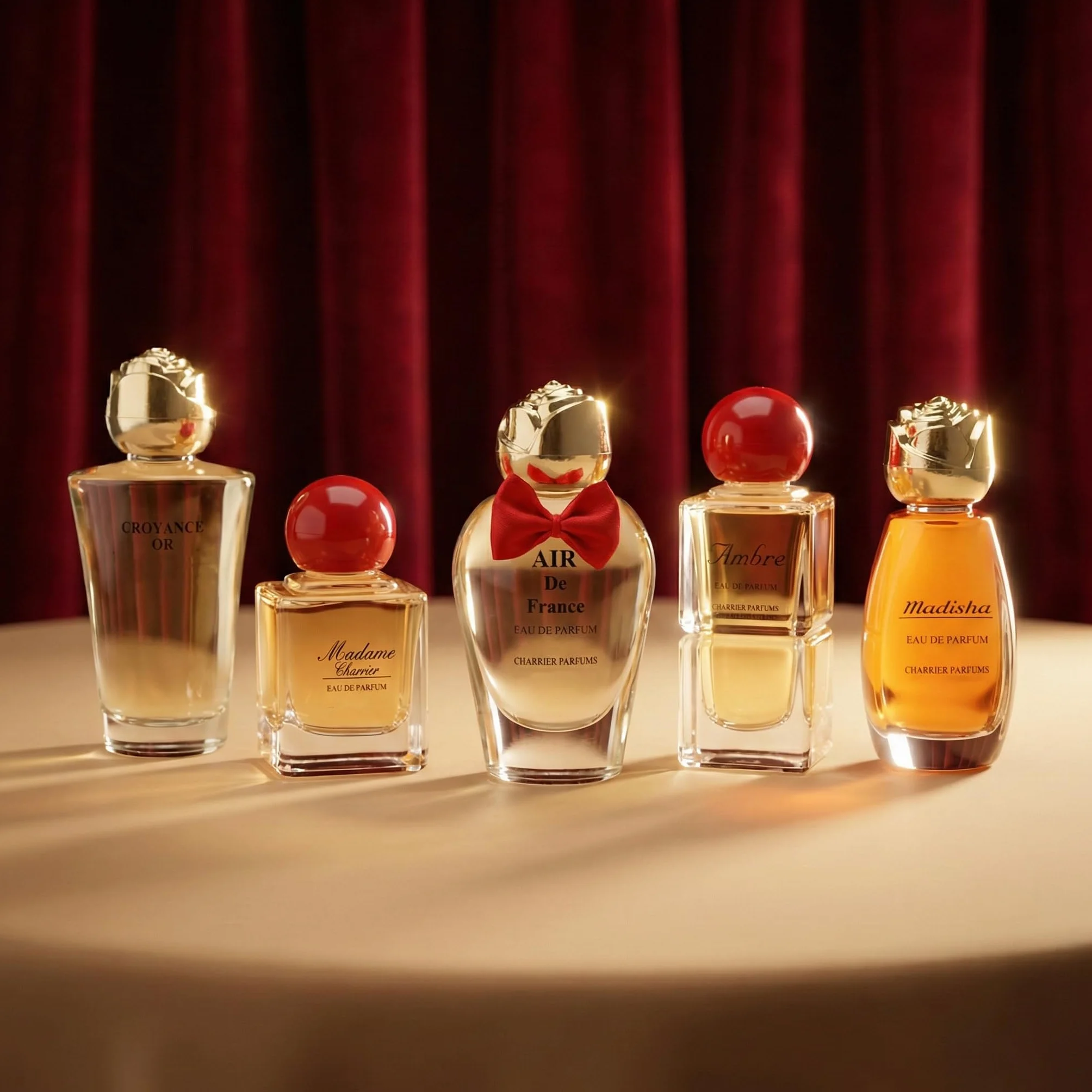 Charrier Parfums "Collezione Lusso" Cofanetto di 5 Eau de Parfum in miniatura 49,7 ml