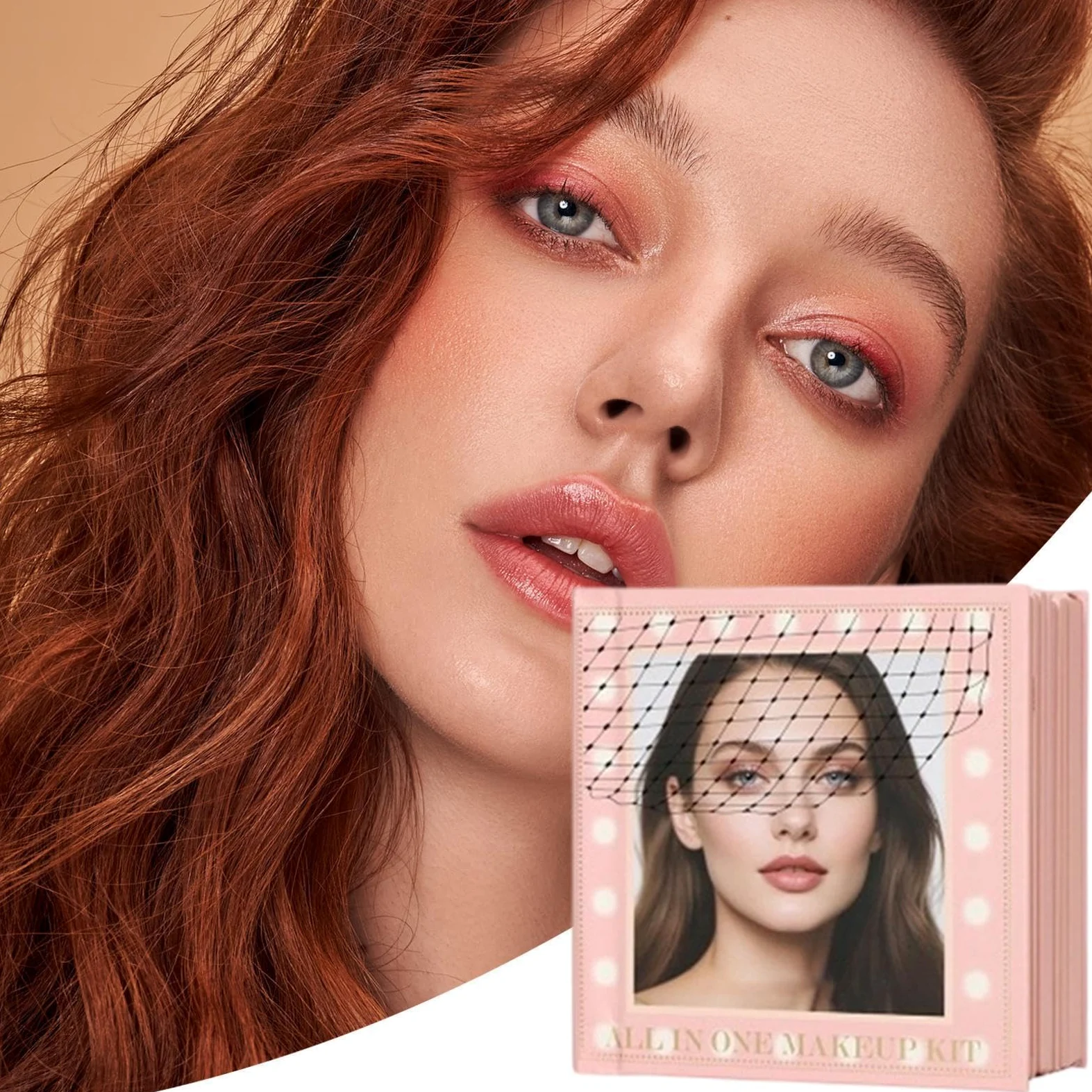 Di Ombretti Vivaci E Colorati Kit 8 Pagine Illuminante Blush Contour Gloss | Palette Trucco Viso Ombretti Per Donne Moglie Mamma Amiche Ufficio Viaggio All'Aperto Compleanno Natale