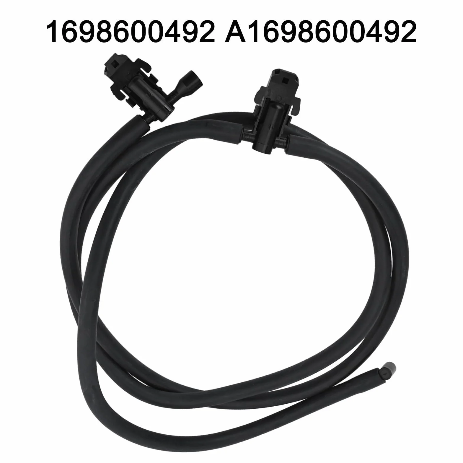 Ugello lavaggio parabrezza Mercedes Classe A W169 Classe B W245 2004-2012 nero