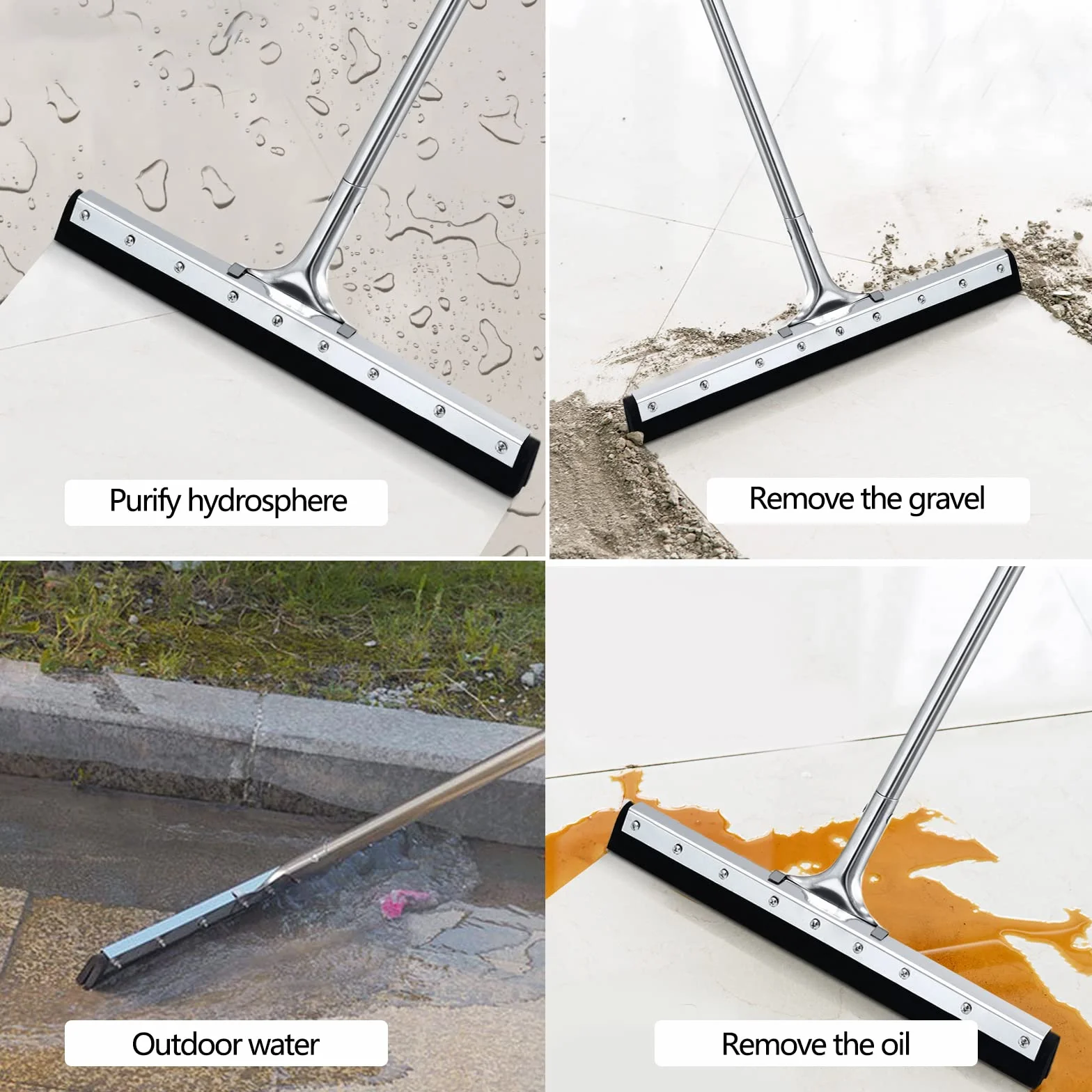 Gomma Seccatoio di Ricambio 105cm Silicone per Tergipavimento