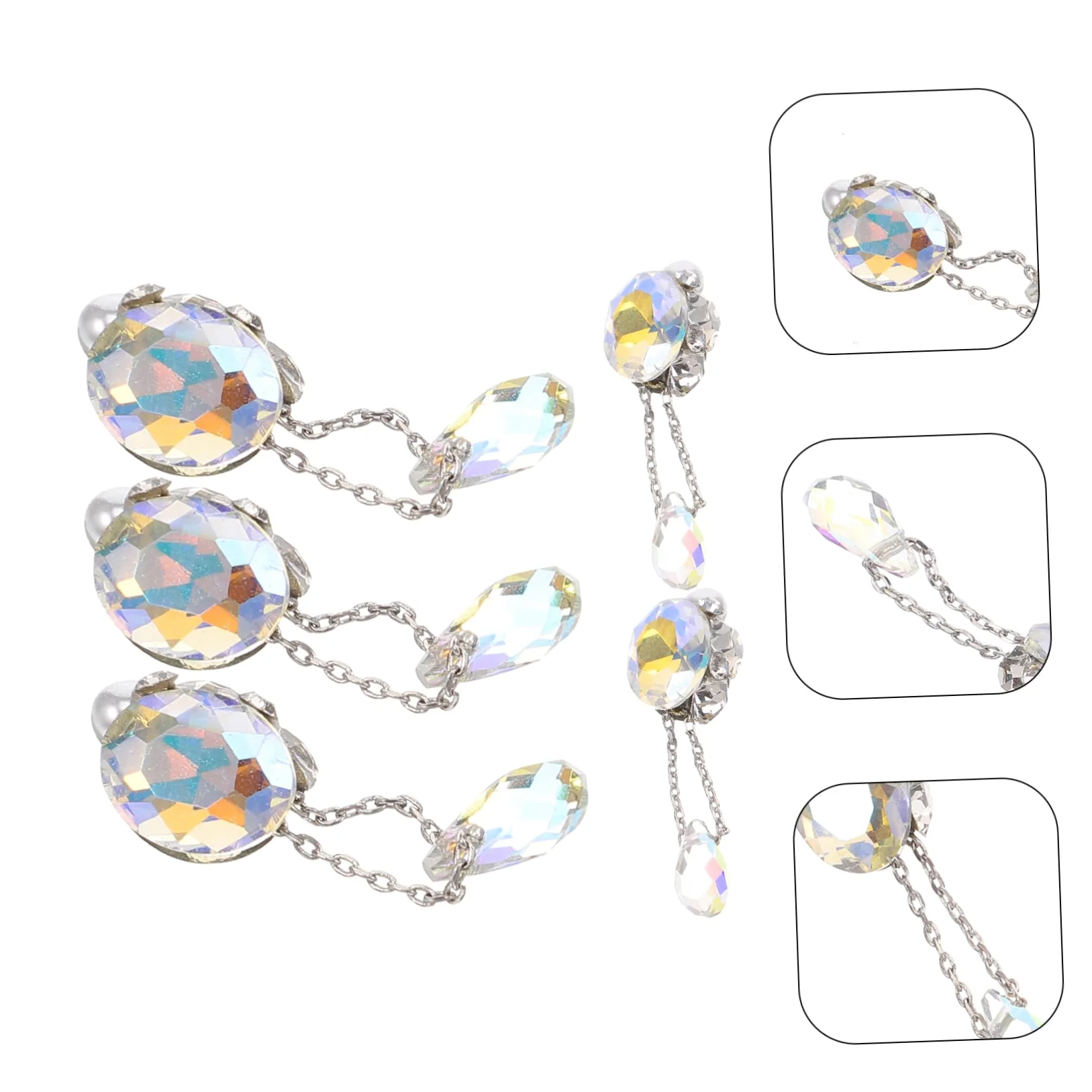3 Set Ciondoli Per Unghie Accessori Per Nail Art Decorazioni Manicure Design E Unico Per Creazioni Te 5 Pezzi*3