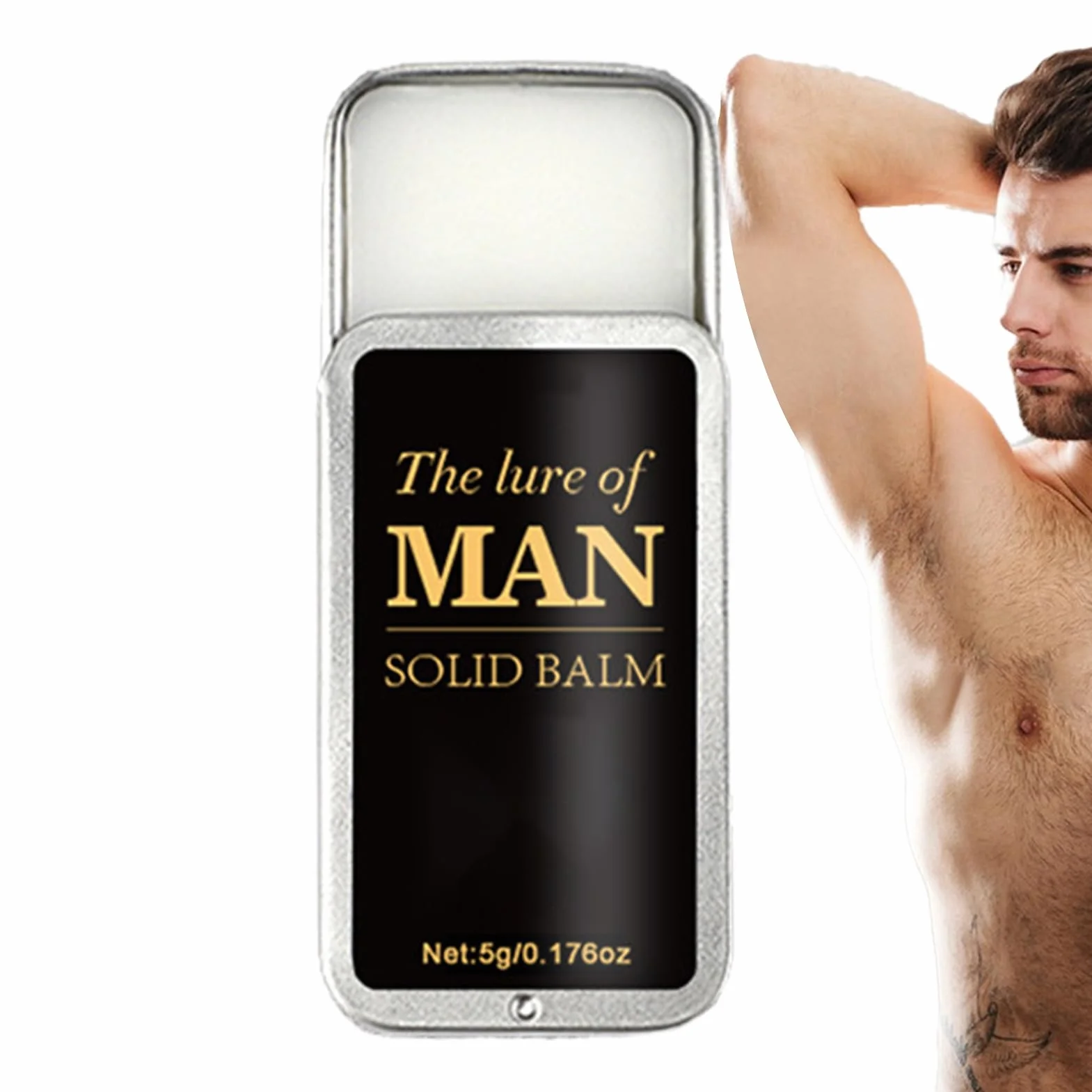 Profumo Solido Uomo,Fragranza Da Viaggio 5g - Solido Per Lavoro Palestra Escursioni Matrimonio Serata E Quotidiano