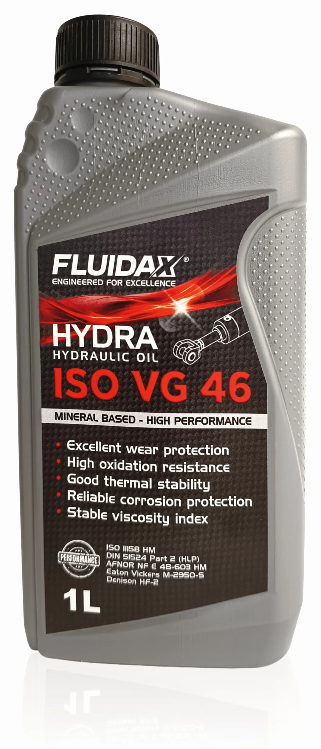 Olio idraulico ISO VG 46 HLP Lubrificante Minerale Antiusura DIN 51524-51525 ISO HM