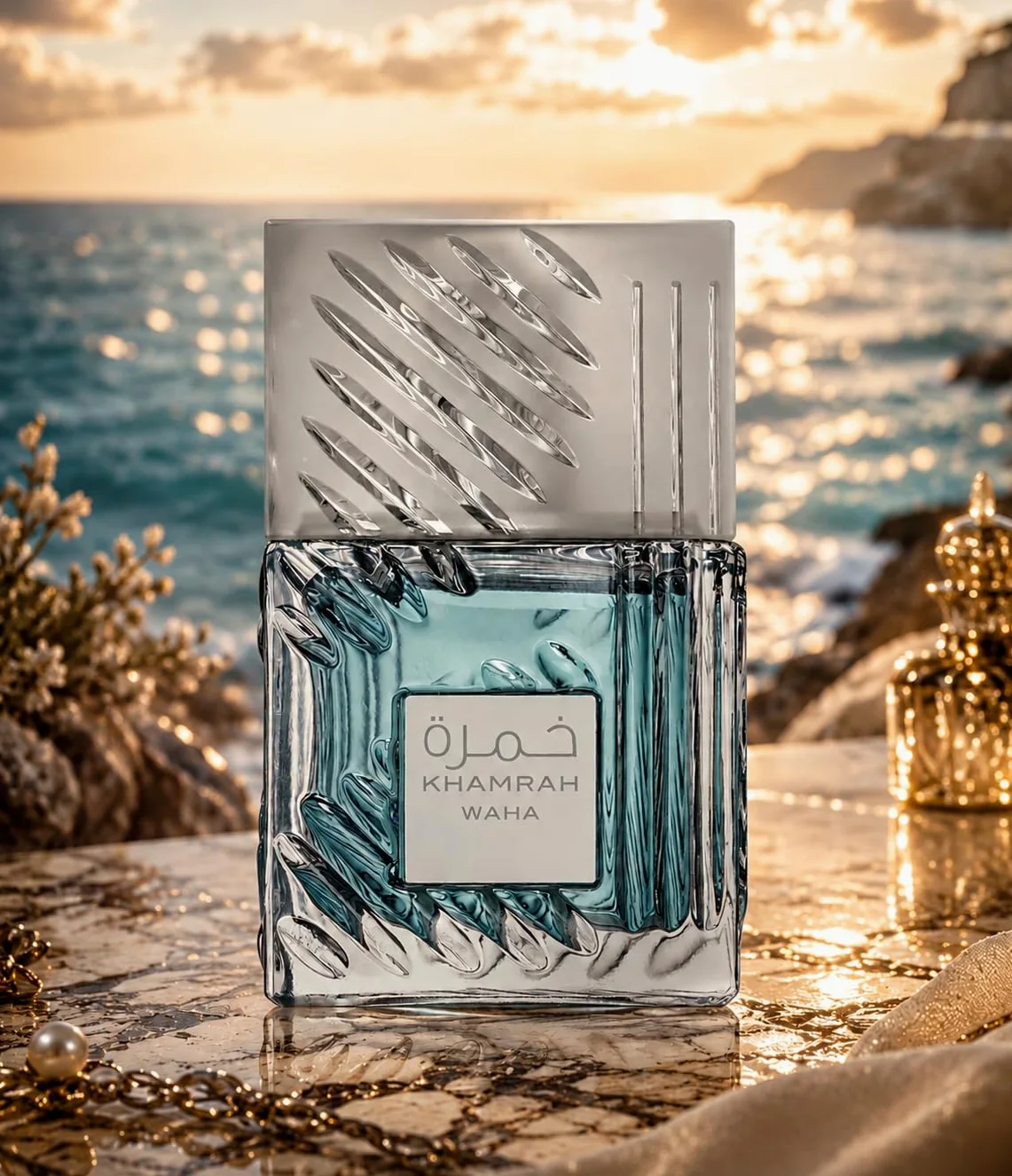 Khamrah Waha eau de parfum arabo unisex 100 ml | Campioncino in omaggio da 5 ml, Da borsetta