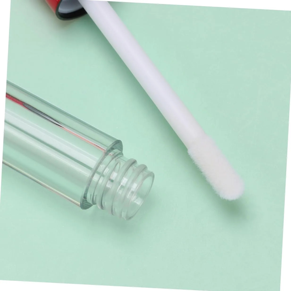 MAGICLULU 30 Pz di sottoimballaggio lucidalabbra rimpolpante trasparente flaconi di per le lip gloss lucidalabbra trasparente labiale multicolore Pacchetto di prova