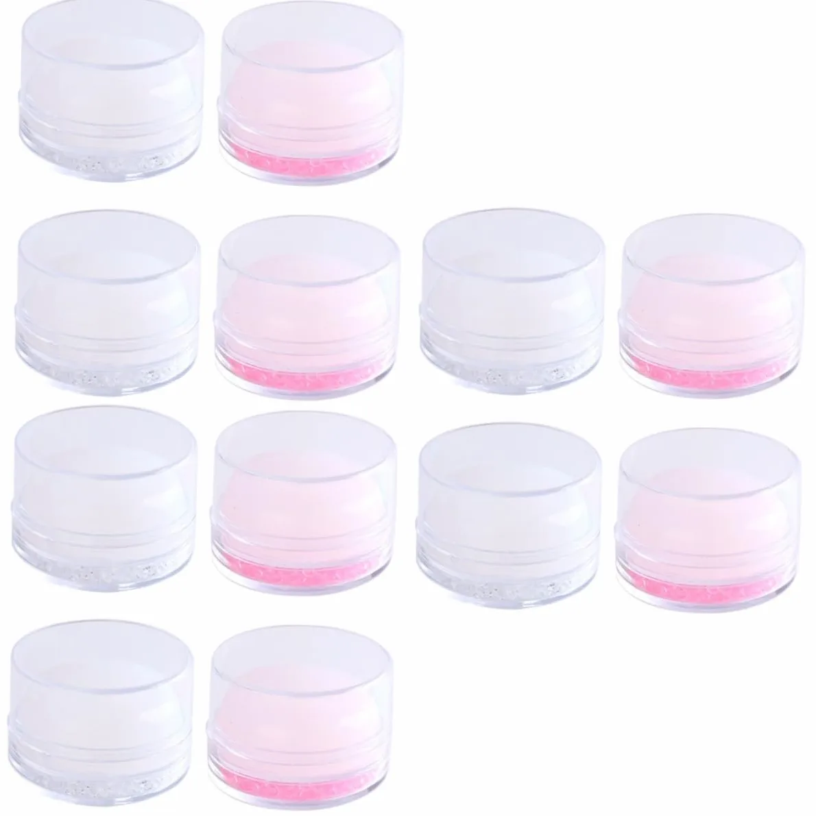 12 Pz Timbro Per Unghie Matrice Per Nail Art in Gelatina Kit Stampa Unghie Kit Di Ornamenti Stampini Per Unghie in Silicone Manicure Kit Per Unghie Gel Di Silice Ragazza Morire