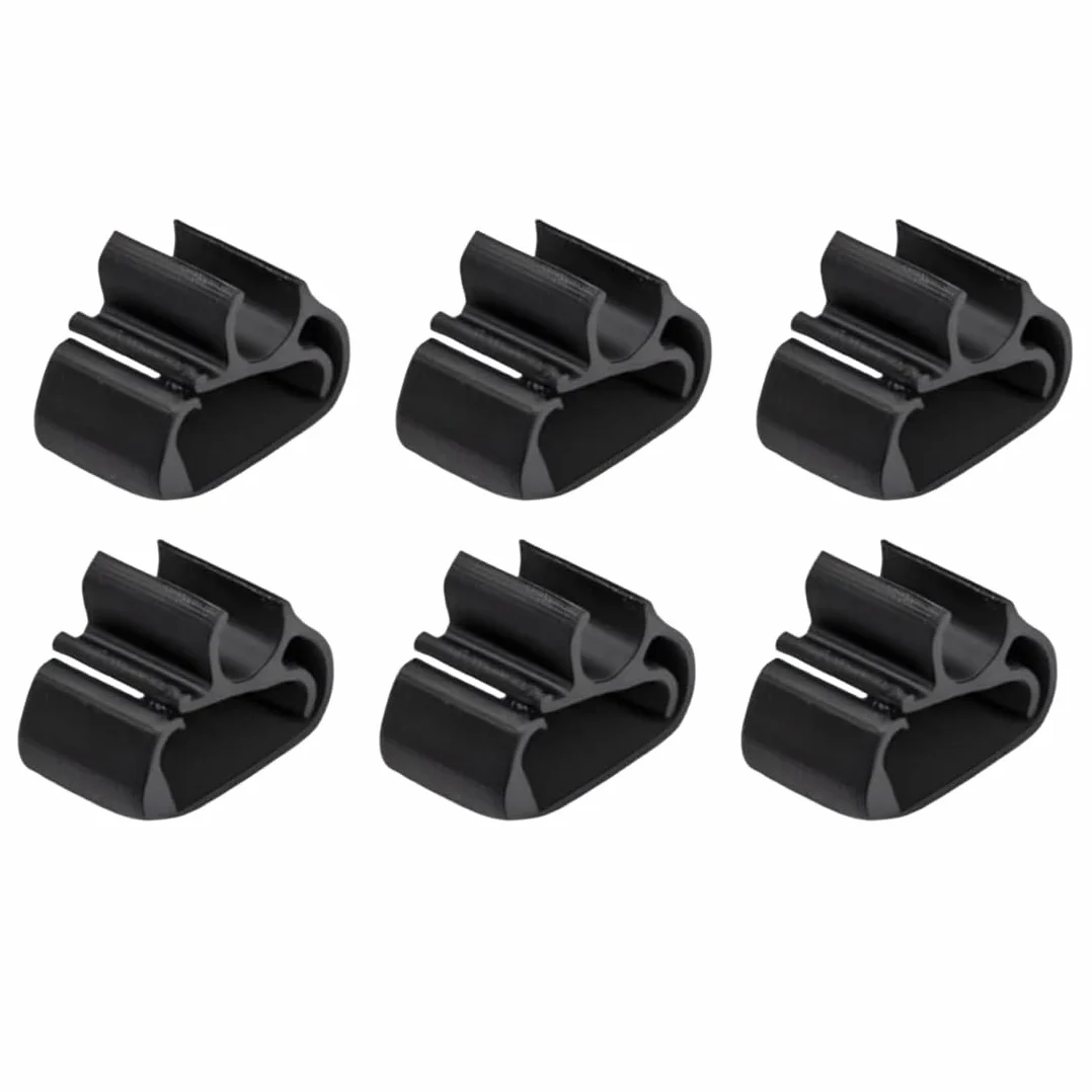 YAFULG 6 Pezzi Clip Per Peugeot 3008, 5008 - Fascette Fissaggio Bracci Tergicristallo Anteriori