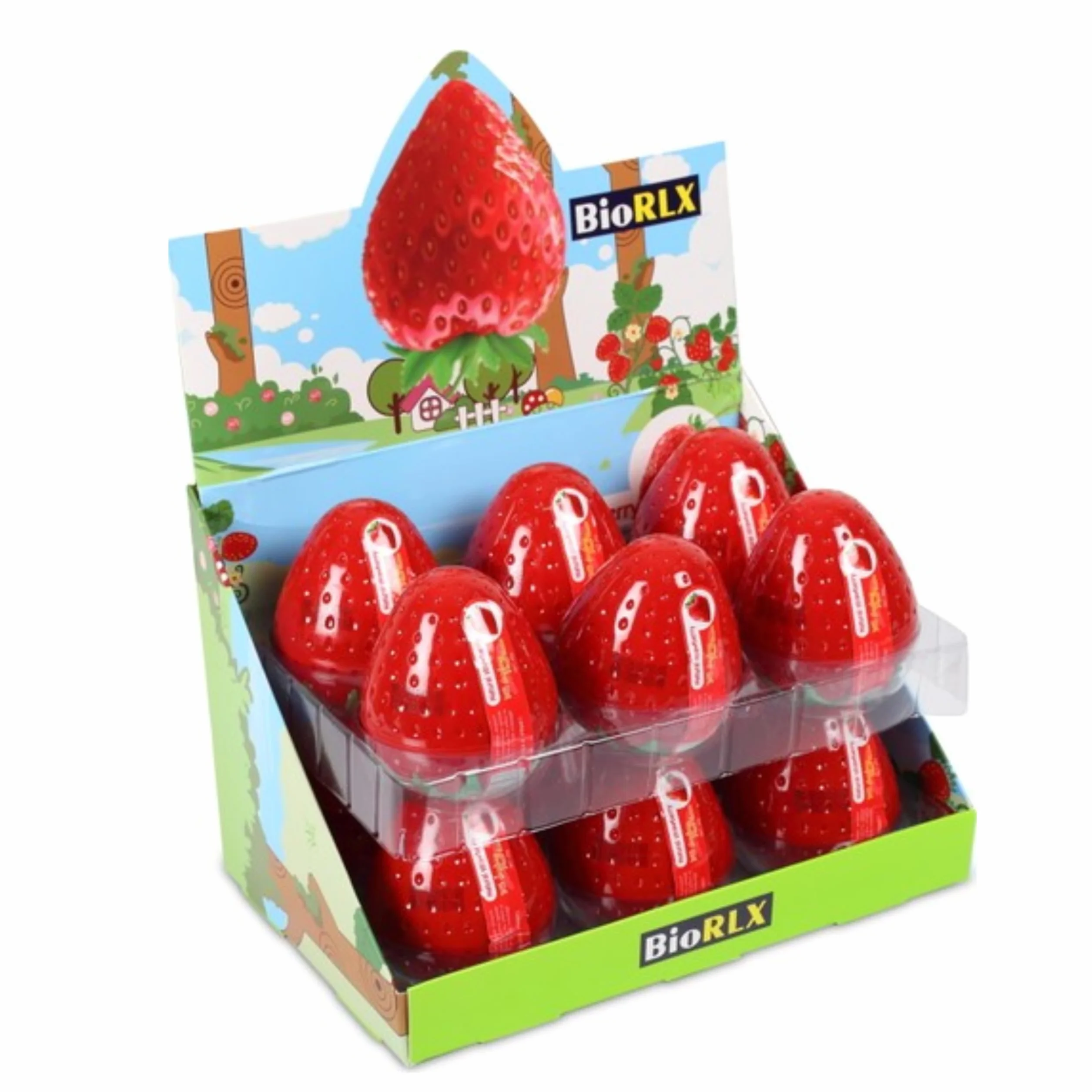 BioRLX Strawberry Milk Cream – Idratante mani idratante, leggero, idratante per mani e uomini, 30 g