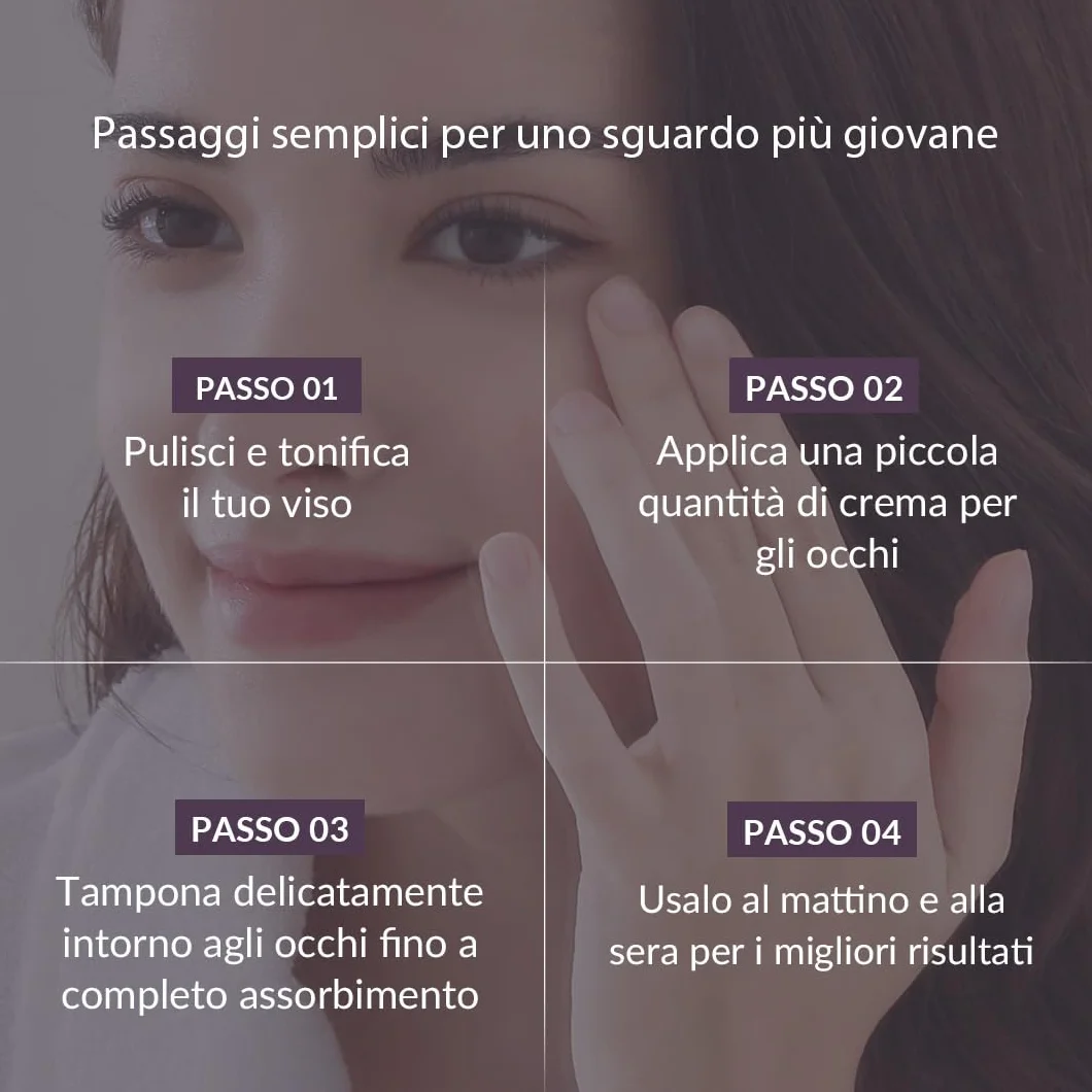[Mizon] Crema Power Firming al collagene per il contorno occhi (25ml) Collagene marino, antirughe, Elastina Booster, Idratante, Acido Ialuronico (Collagen Power Firming Eye Cream)