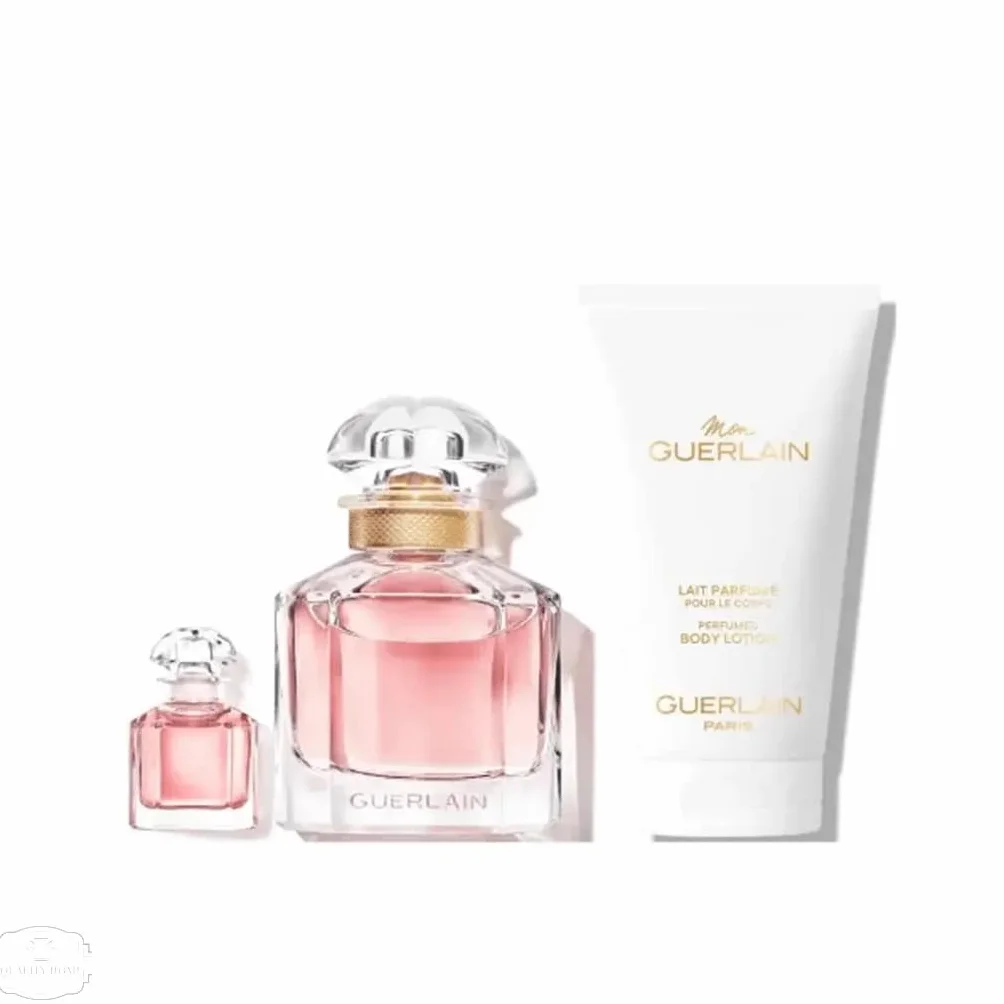 SET MON GUERLAIN EDP 50ML+BODY 75ML+MINI 5ML@