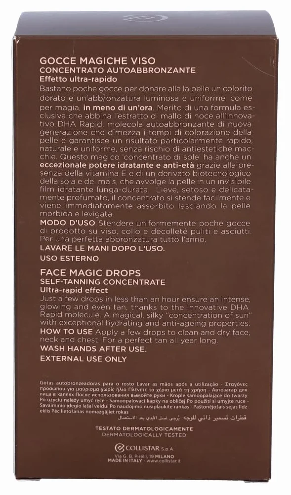 Collistar Gocce Magiche Viso autoabbronzante 50 ml