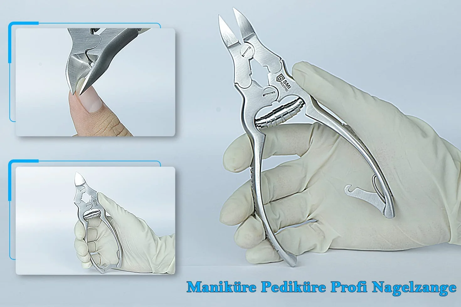 SMI 15,5 cm Tronchese Unghie Piedi Professionale Pesante Podologia Molla a Barile Sicurezza Bambino Custodia