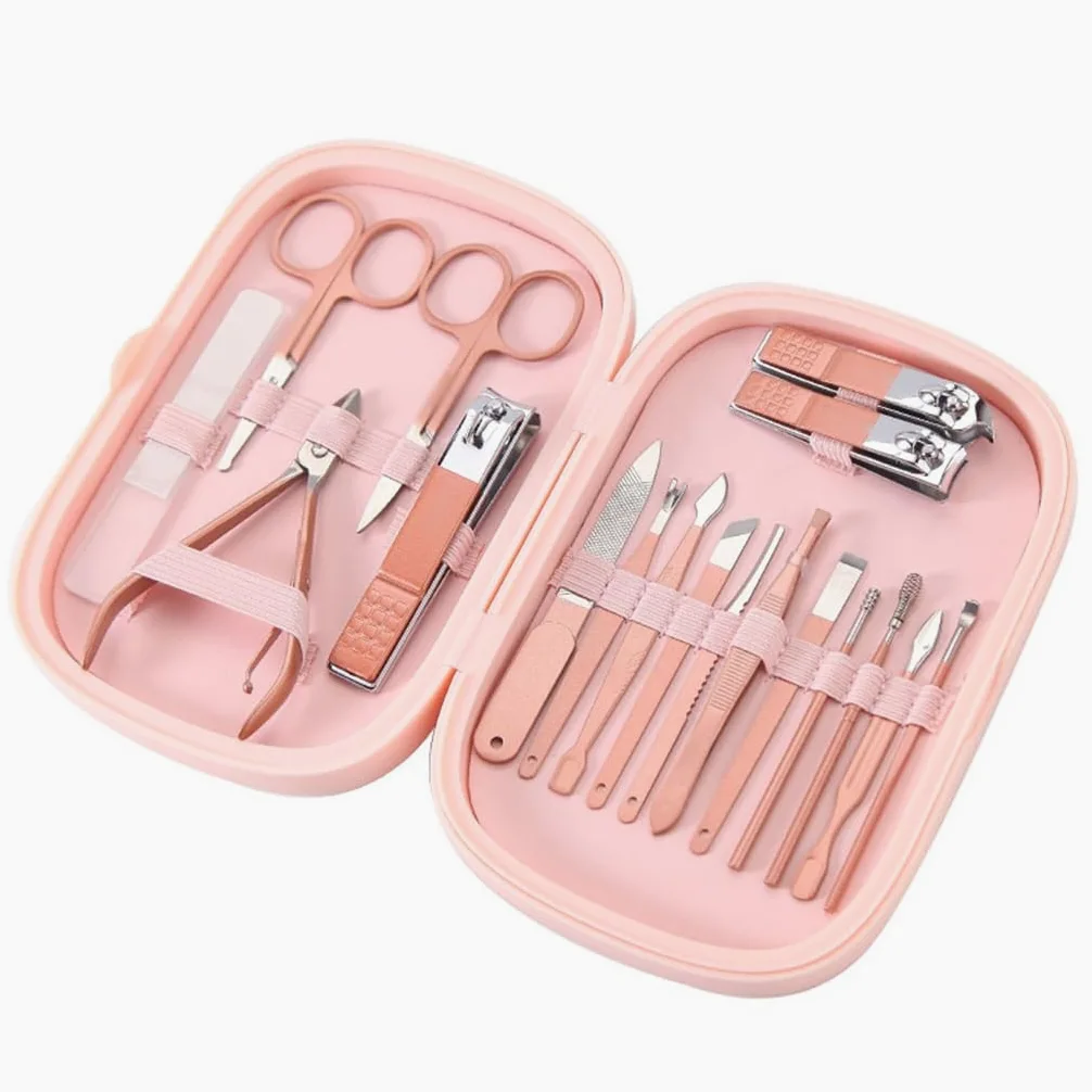 Set tagliaunghie Tagliaunghie Accessori addensati Tagliaunghie in Acciaio Inossidabile Strumenti for rifinire Il Manicure(3-Pack)