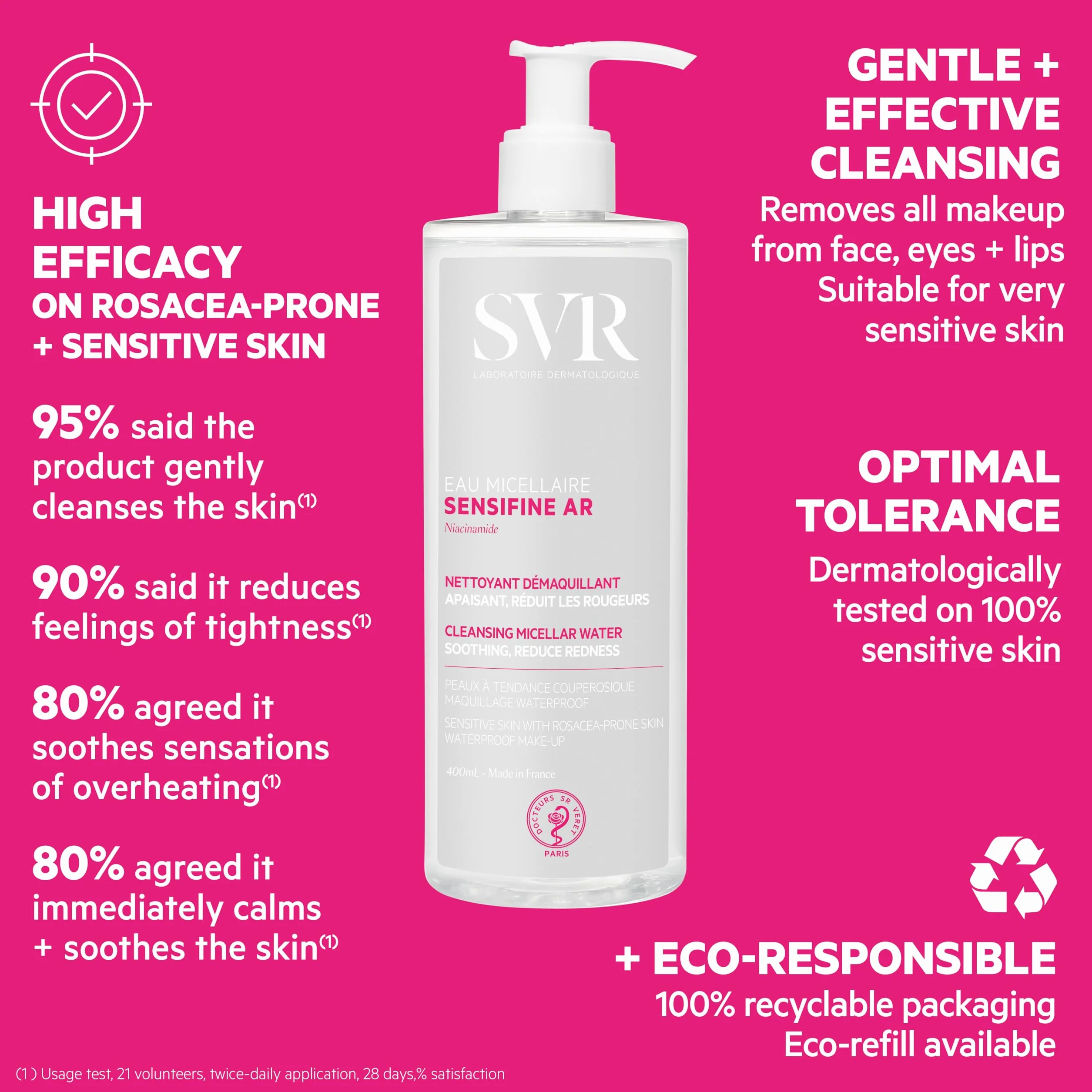 Svr Sensifine Ar Agua Micelar 400 Ml