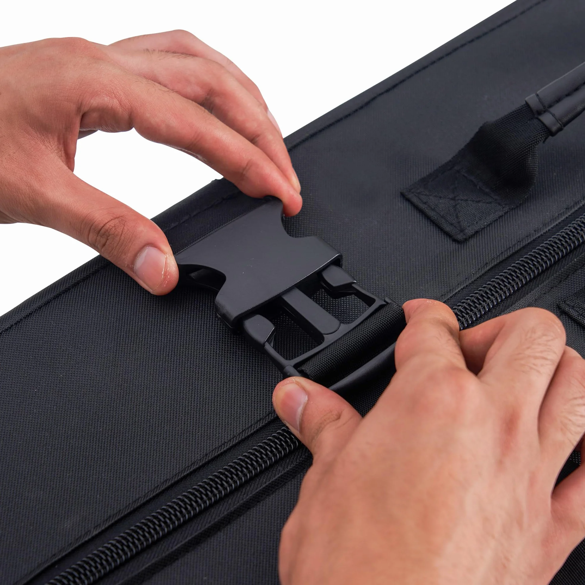 Master Massage Custodia universale in nylon per lettino da massaggio portatile, colore nero