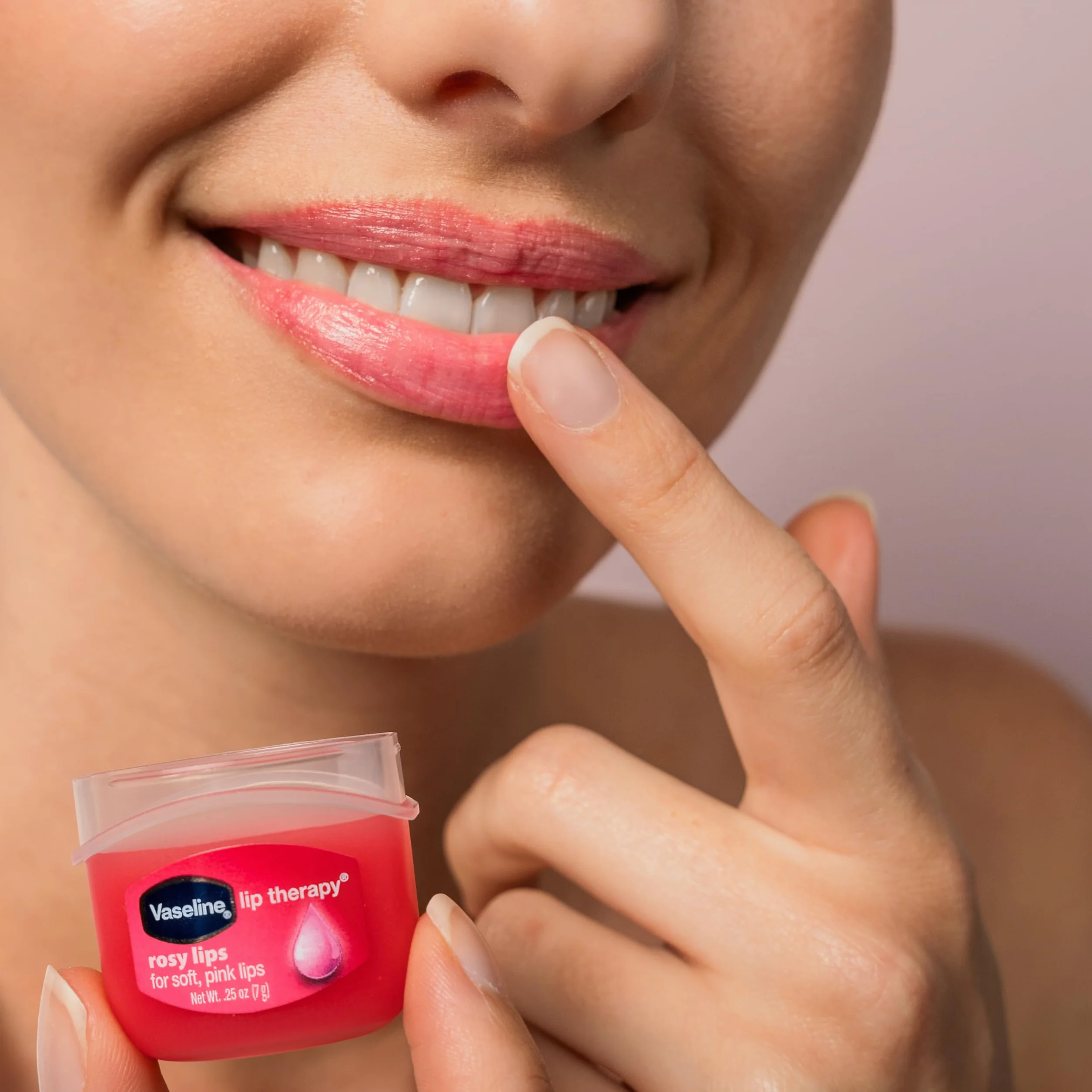 Vaseline Lip Therapy 7G Rosy Balsamo Labbra Nutriente Confezione Doppia 2 x 7g