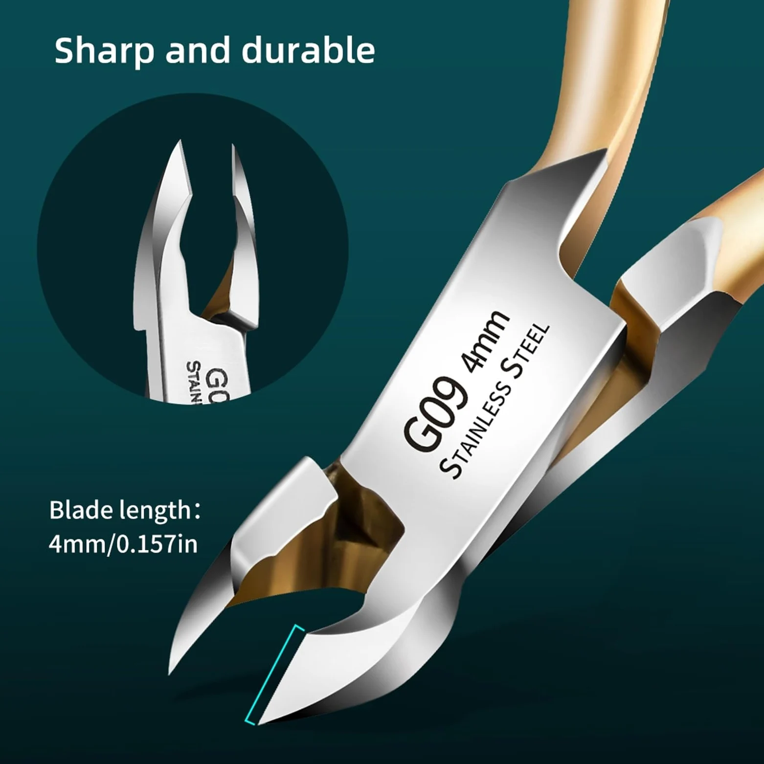 Tronchesino Cuticole Forbici for pelle morta for salone di bellezza Pinze speciali for clipper in acciaio inossidabile per Adulti