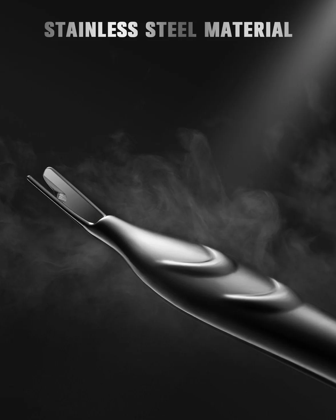 FERYES 2 in 1 Taglia Cuticole in Acciaio Inox per Manicure e Pedicure - Argento