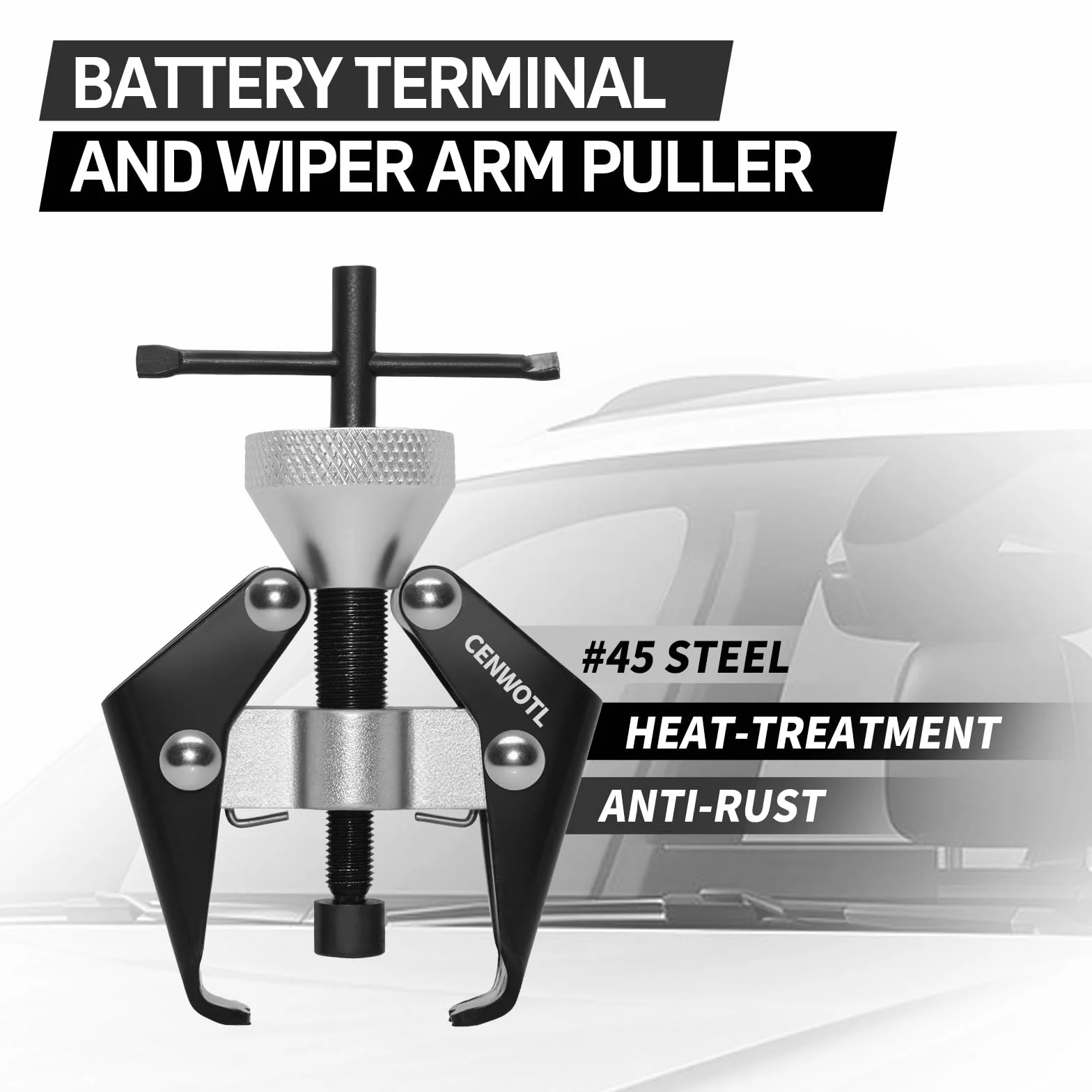 Estrattore terminale batteria strumento rimozione riparazione braccio tergicristallo