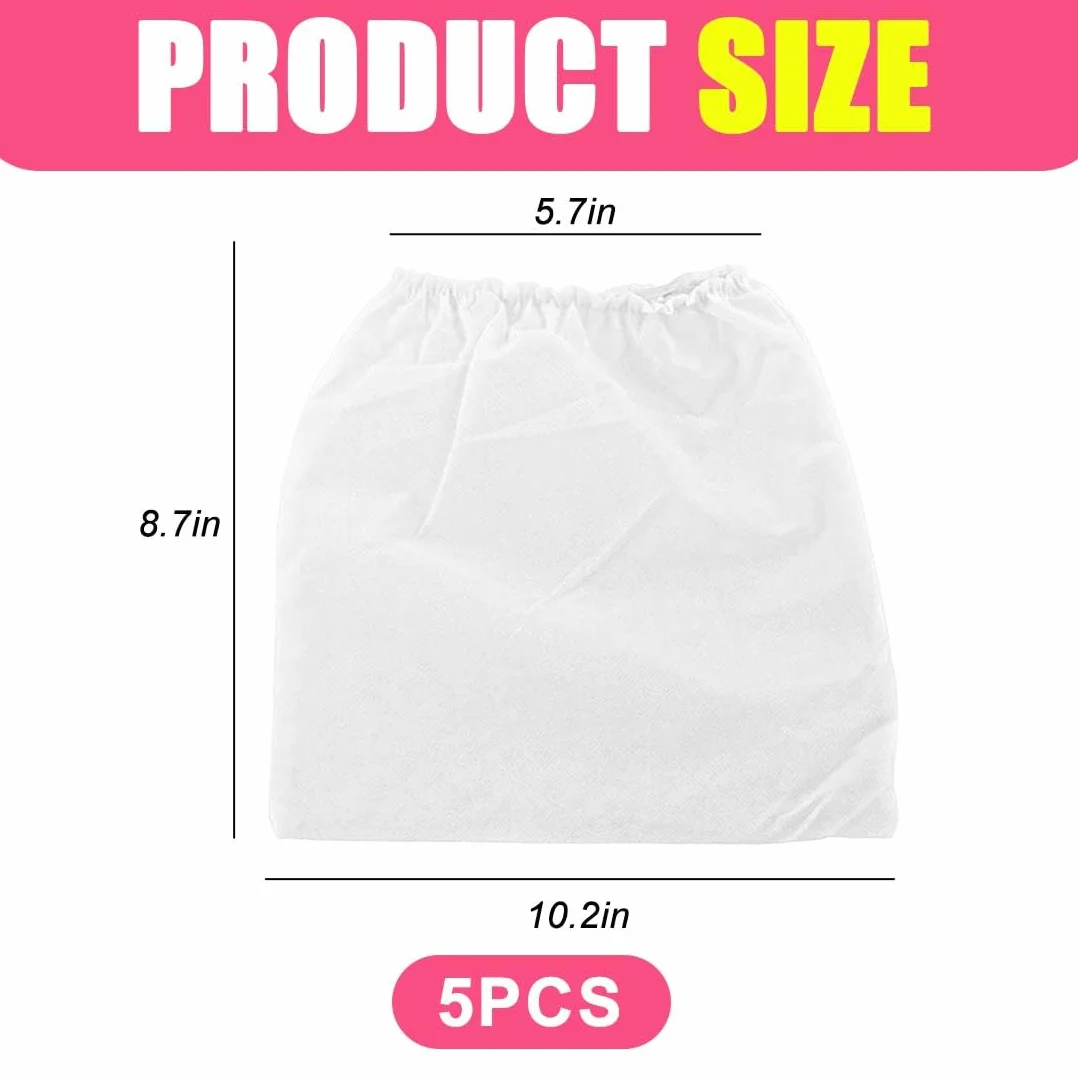 Sacchetti per Aspirapolvere Unghie, Ricambio Sacchetti Di Ricambio per Aspiratore Unghie Sacchetti Raccogli Polvere per Unghie Aspirapolvere Sacchetti per Aspiratore per Unghie per Nail Art 5 Pezzi