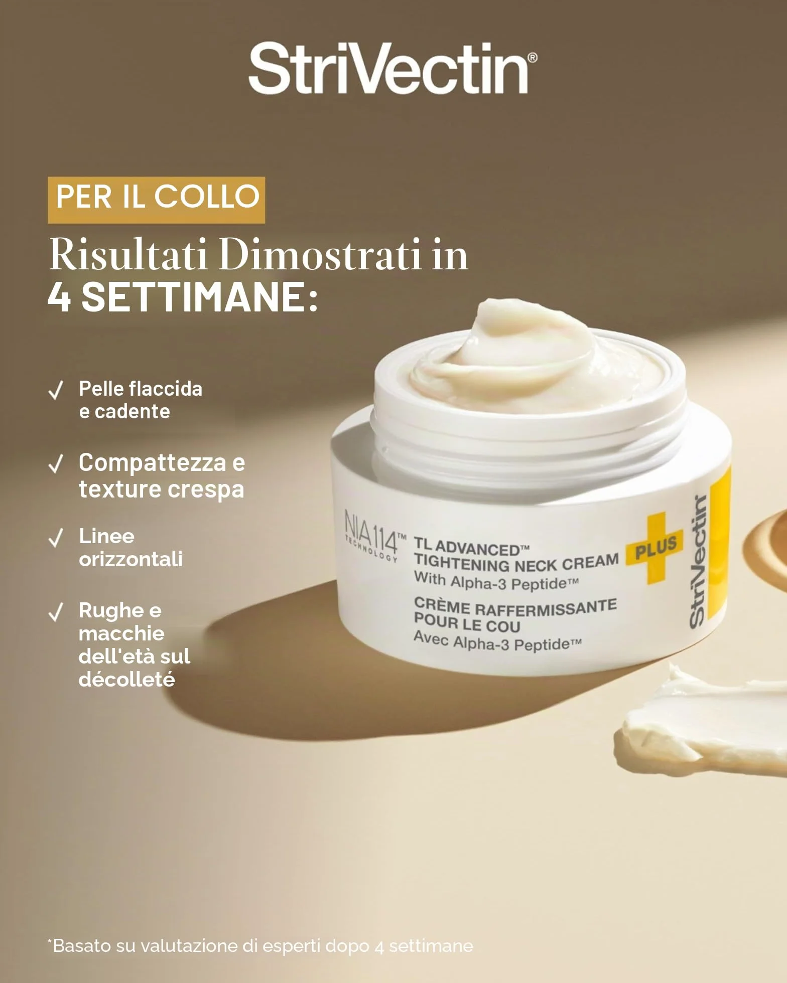 StriVectin TL Advanced™ Tightening Neck Cream PLUS, 1,0 oz for Tightening and Firming Neck & Décolleté Lines