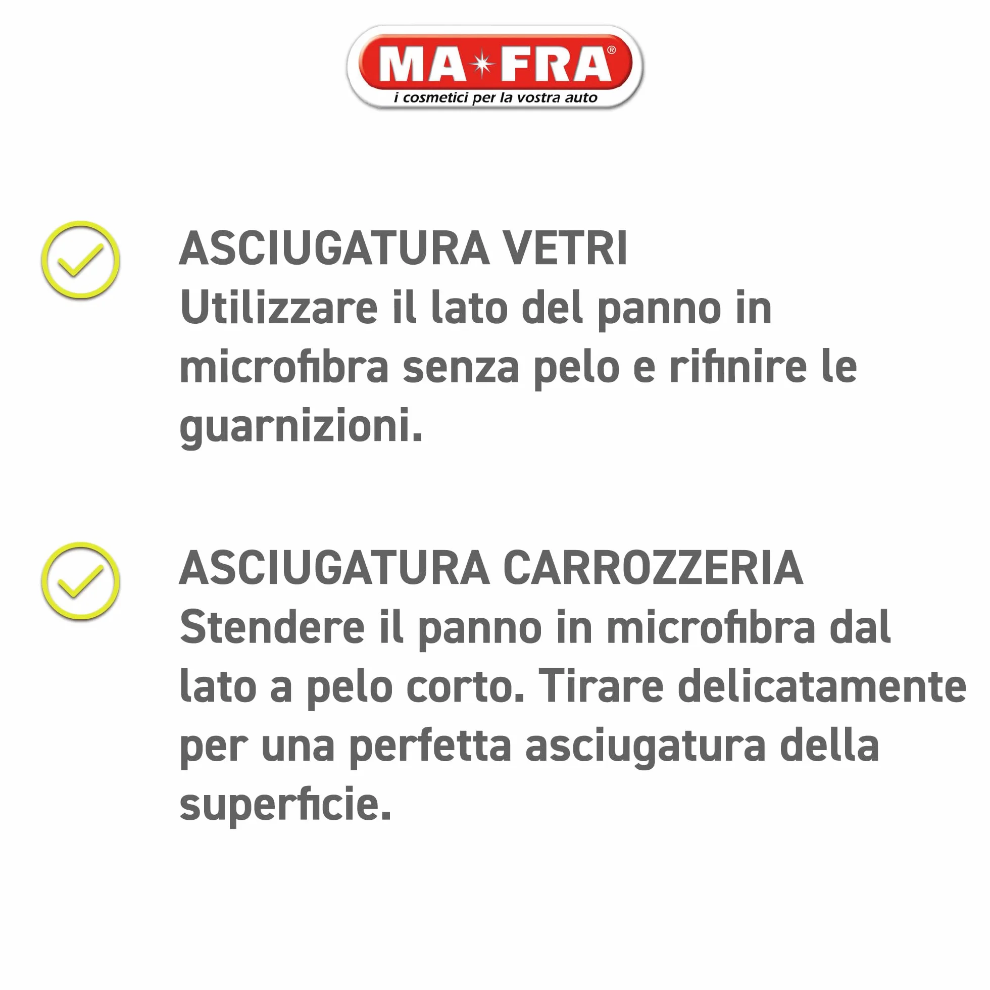 Ma-Fra Super Dryer Panno in Microfibra Ultra-Assorbente 60x80cm Asciugatura Auto