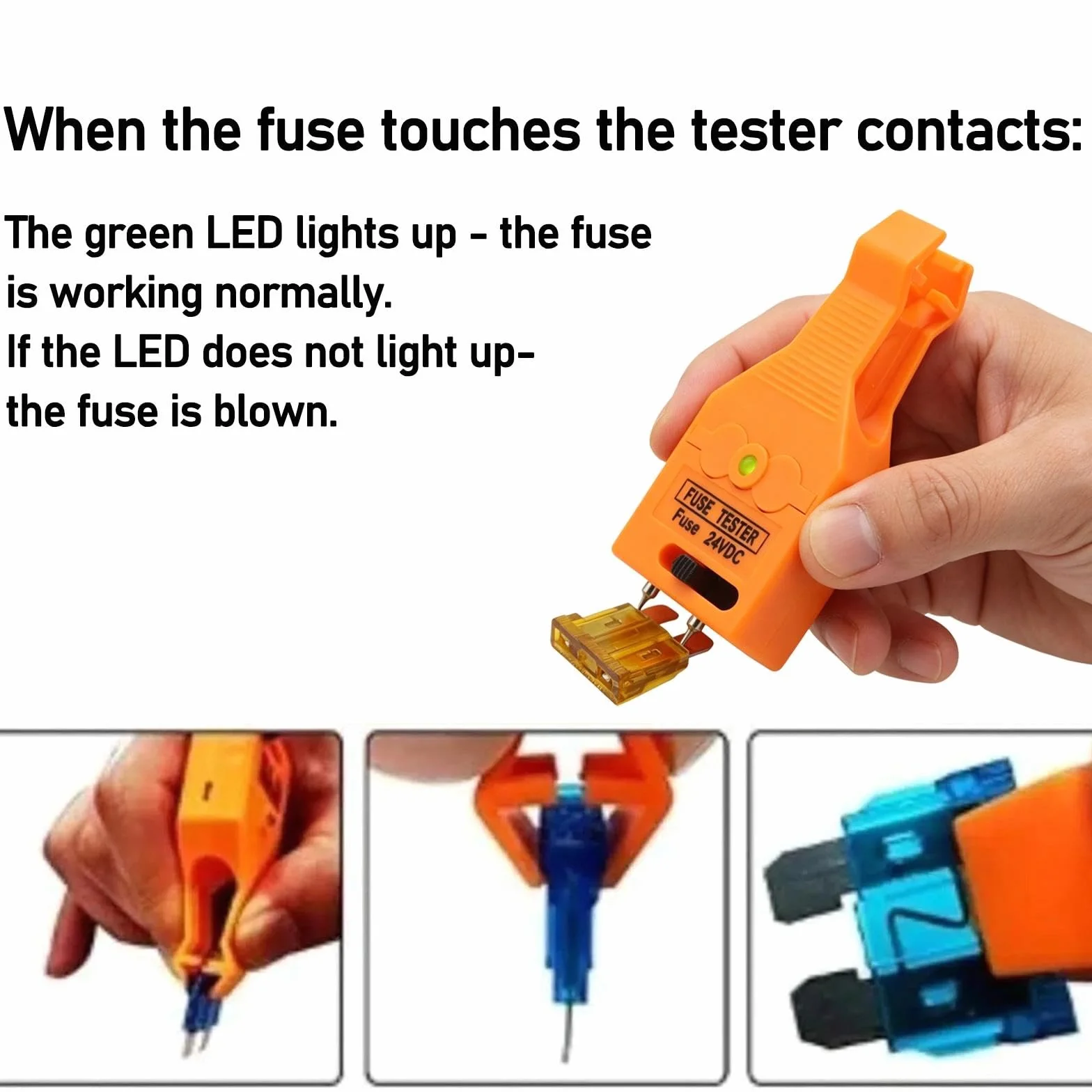 Auto Tester per Fusibile Automobilistica Multifunzionale con Indicatore LED