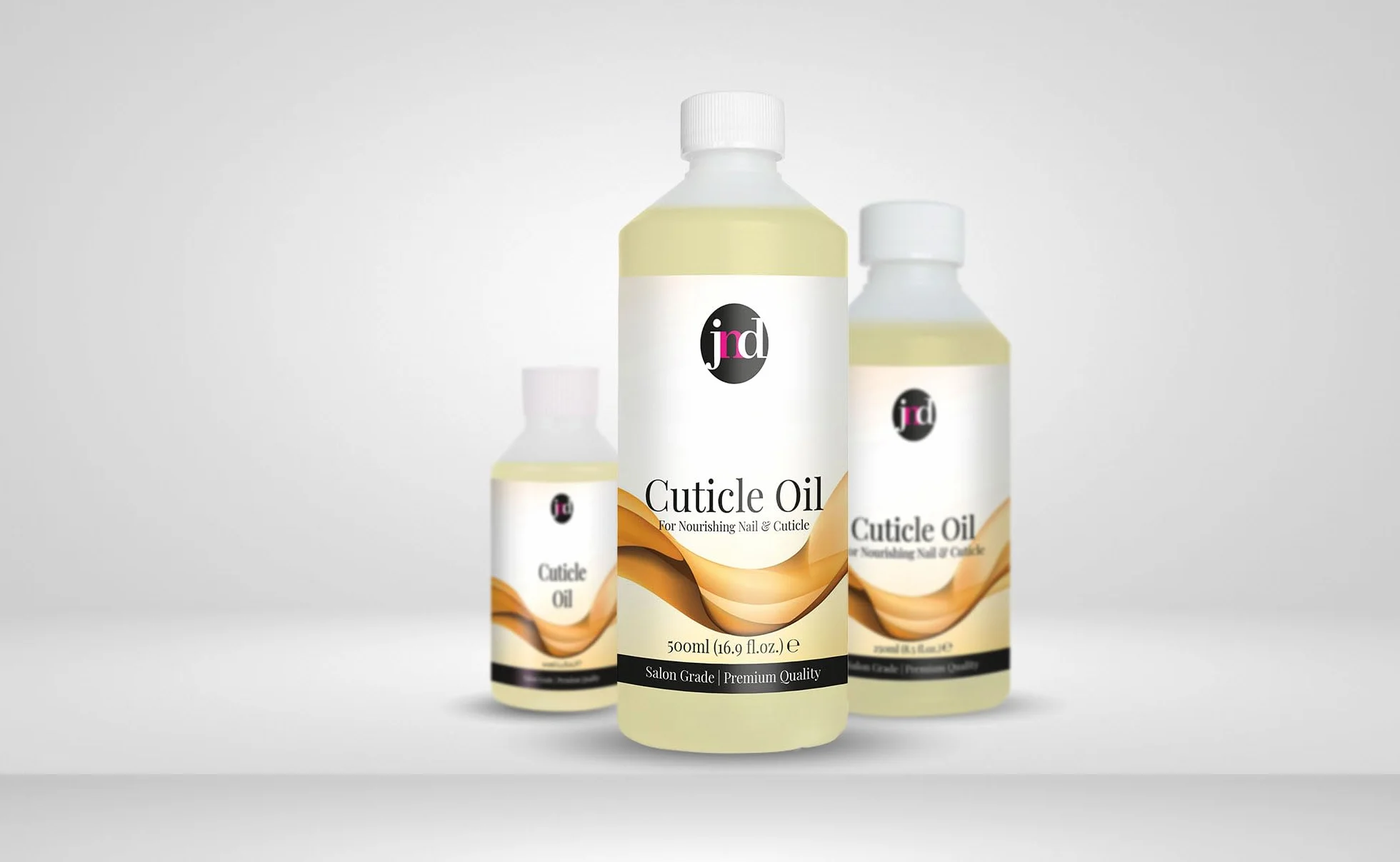 JND Olio per Cuticole con Jojoba – Condizionatore per Unghie e Cuticole per Pelle Secca e Screpolata – Rafforza, Idrata e Rivitalizza – Trattamento per Manicure per Unghie Sane (500ml)