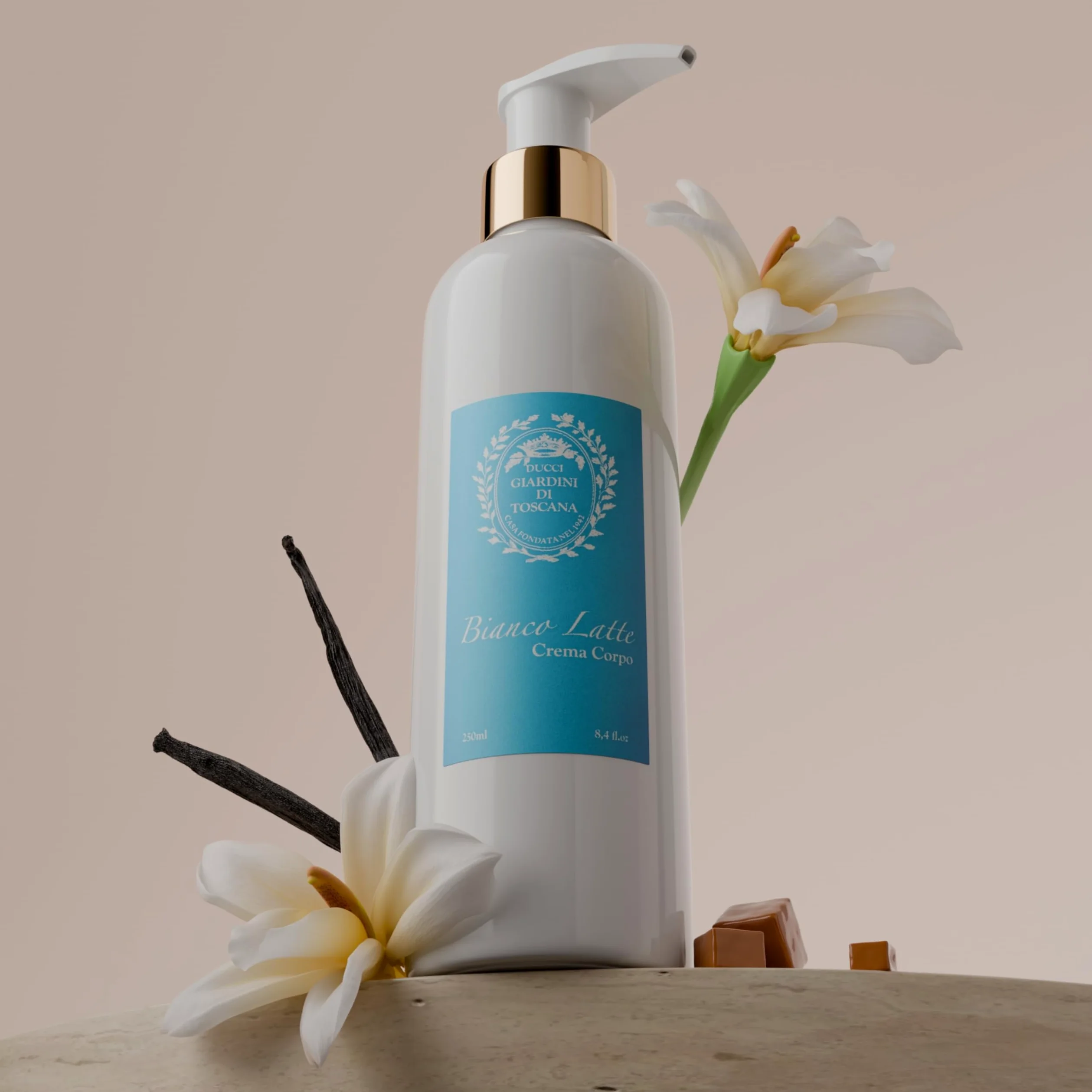 Bianco Latte by Giardini Di Toscana for Unisex - 8,45 oz Body Cream