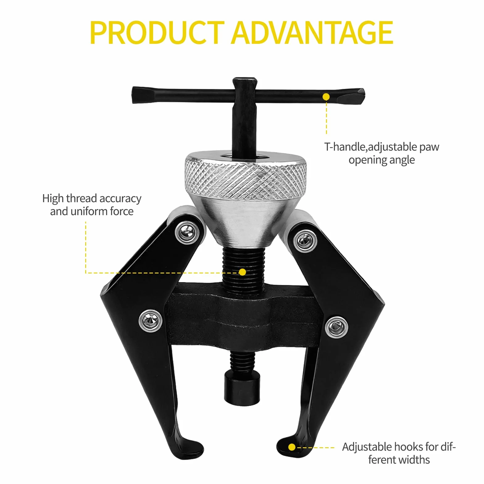 Estrattore per Braccio Tergicristallo 6–40 mm, Kit Estrazione Terminali Batteria e Cuscinetti Regolabile