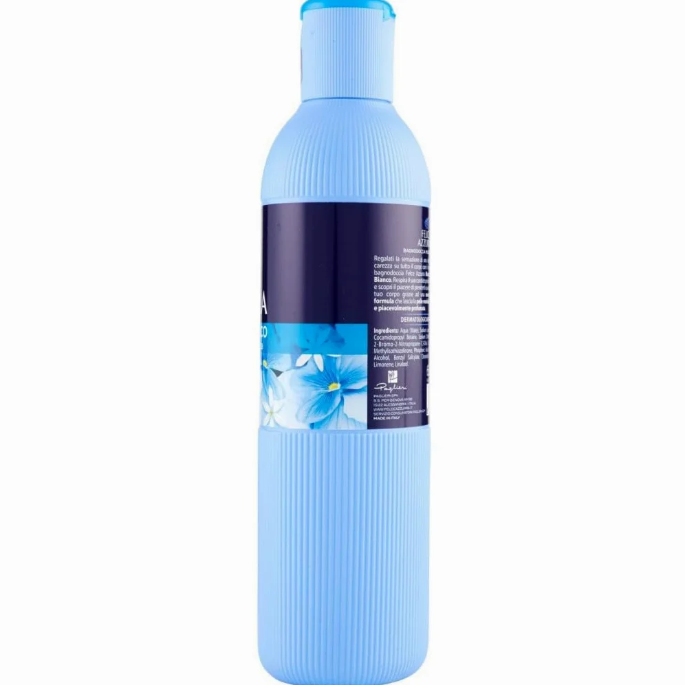 12 panni per il corpo Felce Azzurra Bagnodoccia, muschio bianco, profumo inconfondibile, idrata la pelle 650 ml + portachiavi Beni Culinari